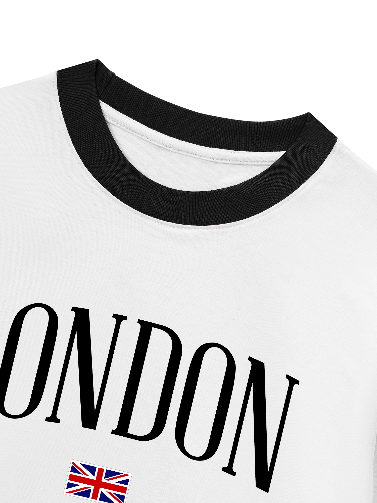 Áo Thun Ringer Relaxed Fit London England Classic
