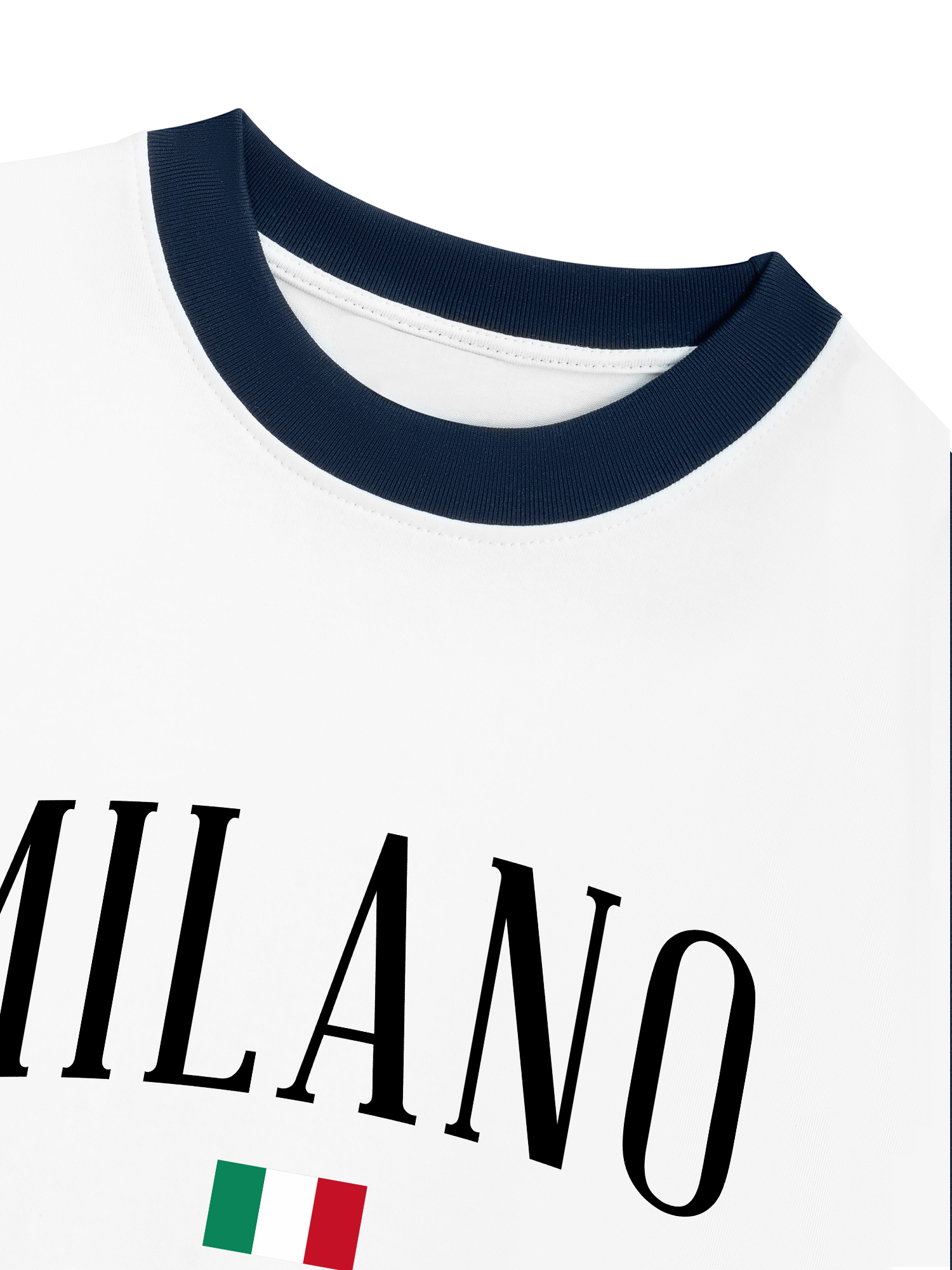 Áo Thun Ringer Relaxed Fit Milano Italia Classic