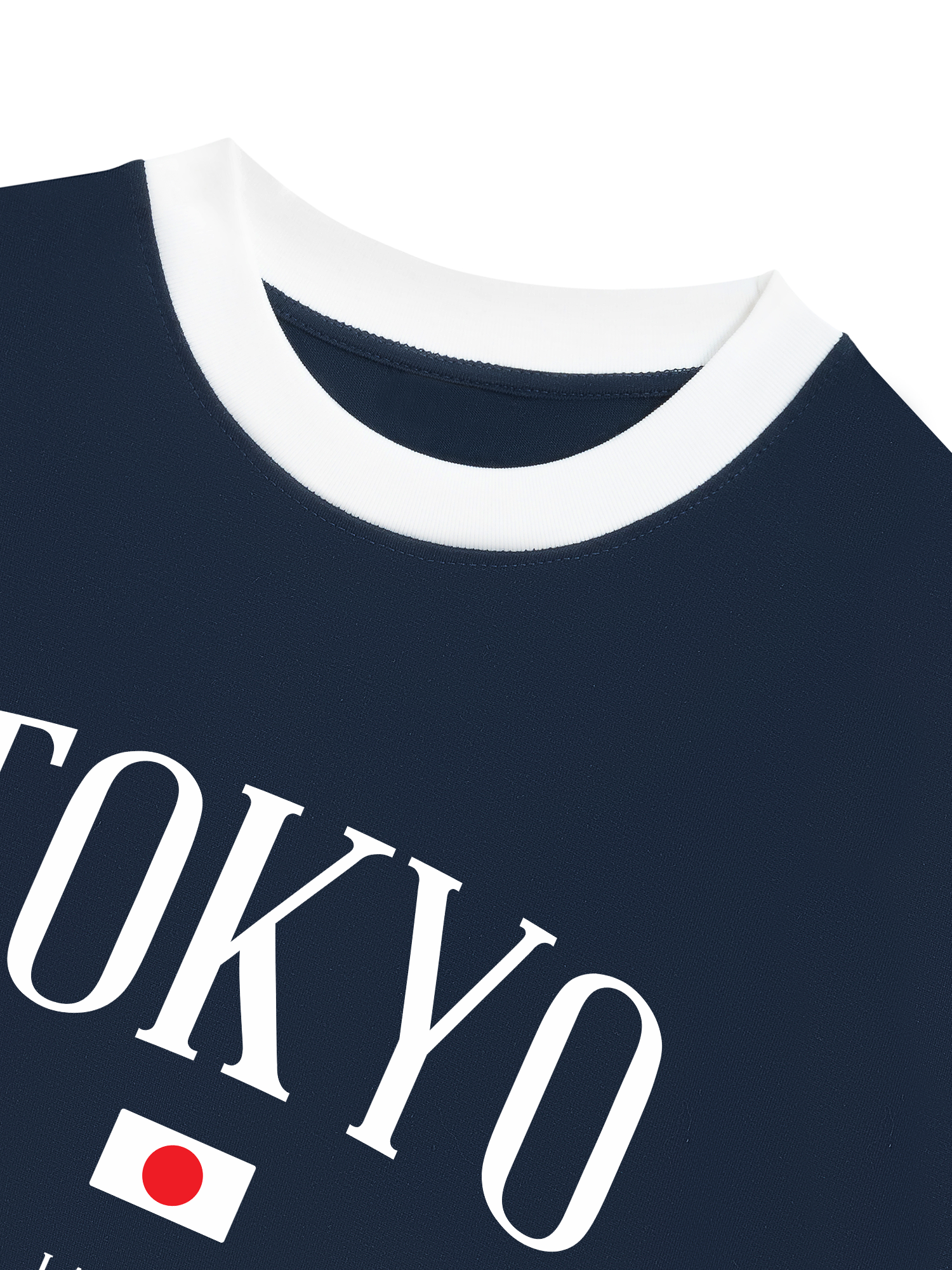 Áo Thun Ringer Relaxed Fit Tokyo Japan Classic