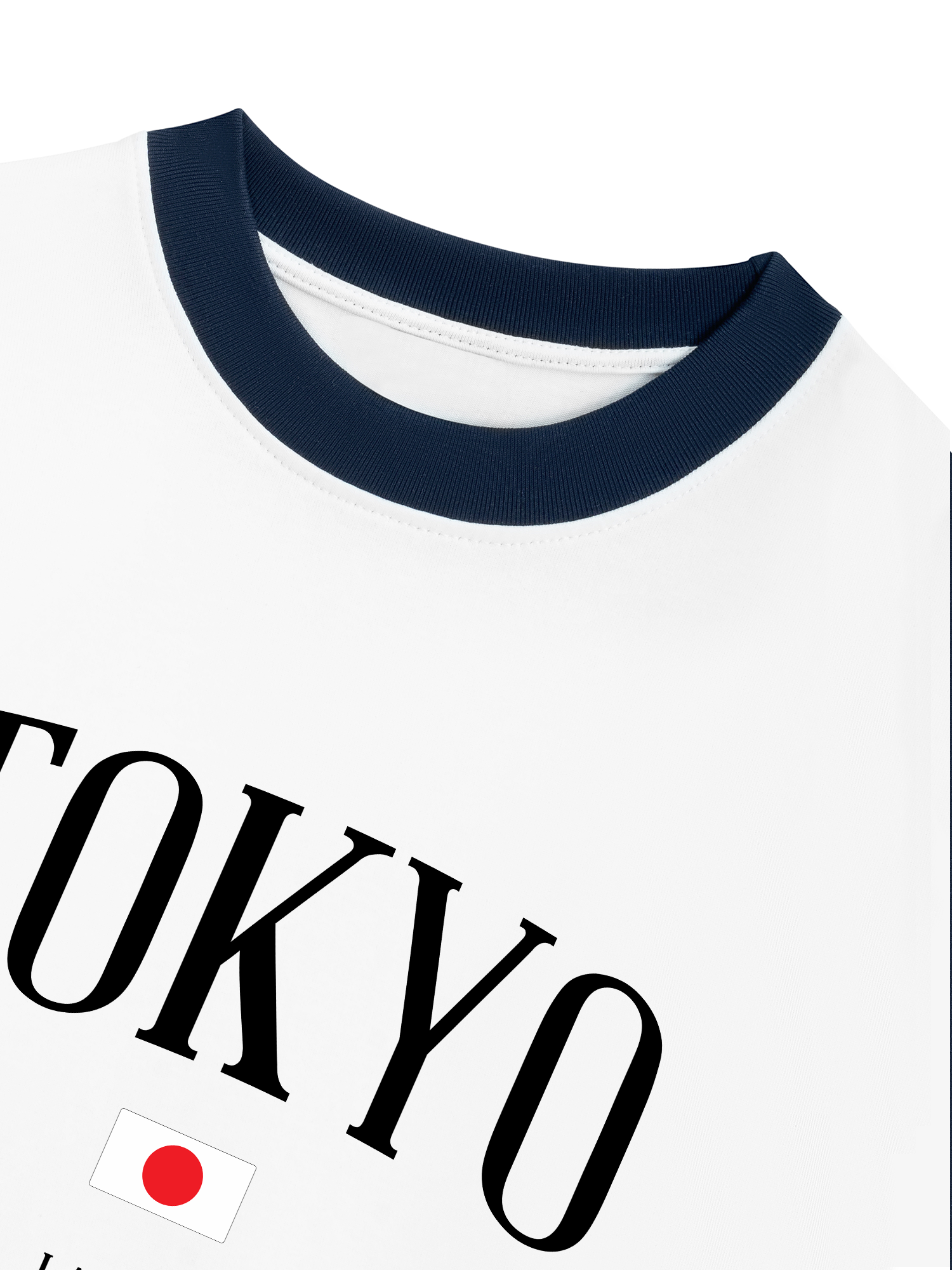 Áo Thun Ringer Relaxed Fit Tokyo Japan Classic