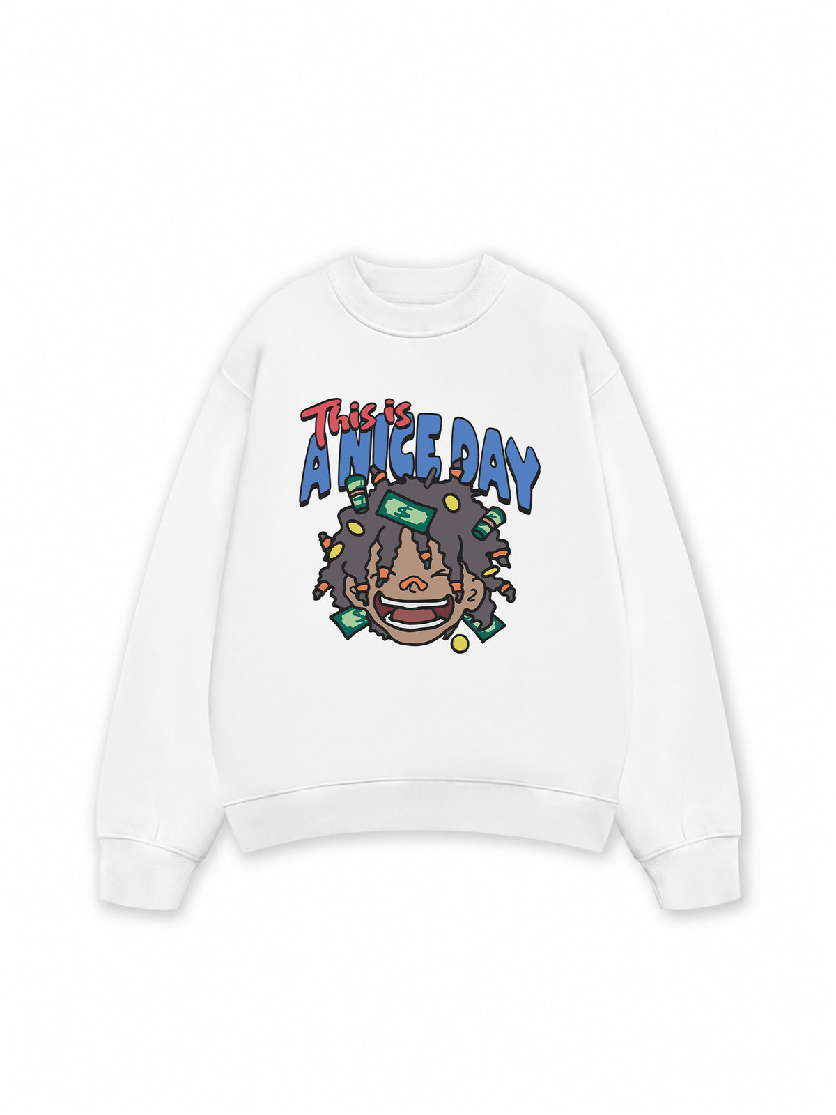 Áo Sweater Nỉ Hai Da This Is A Nice Day