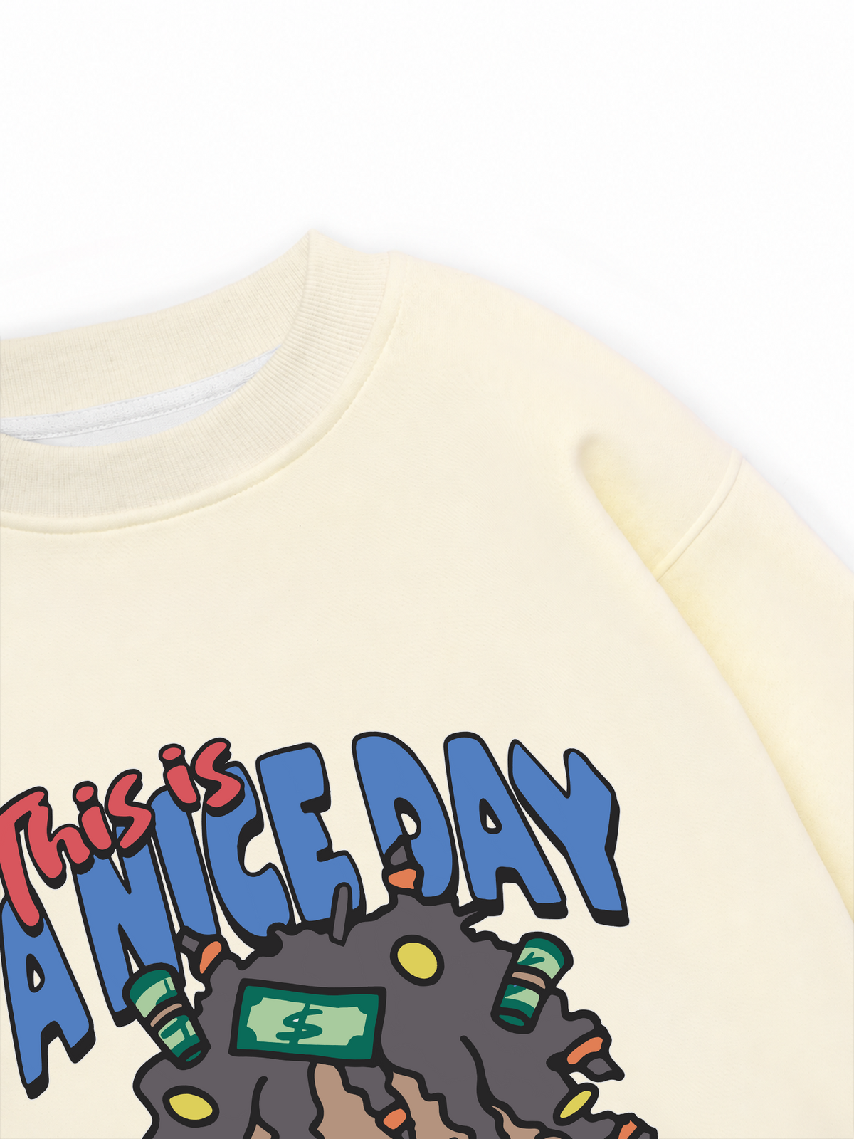 Áo Sweater Nỉ Hai Da This Is A Nice Day