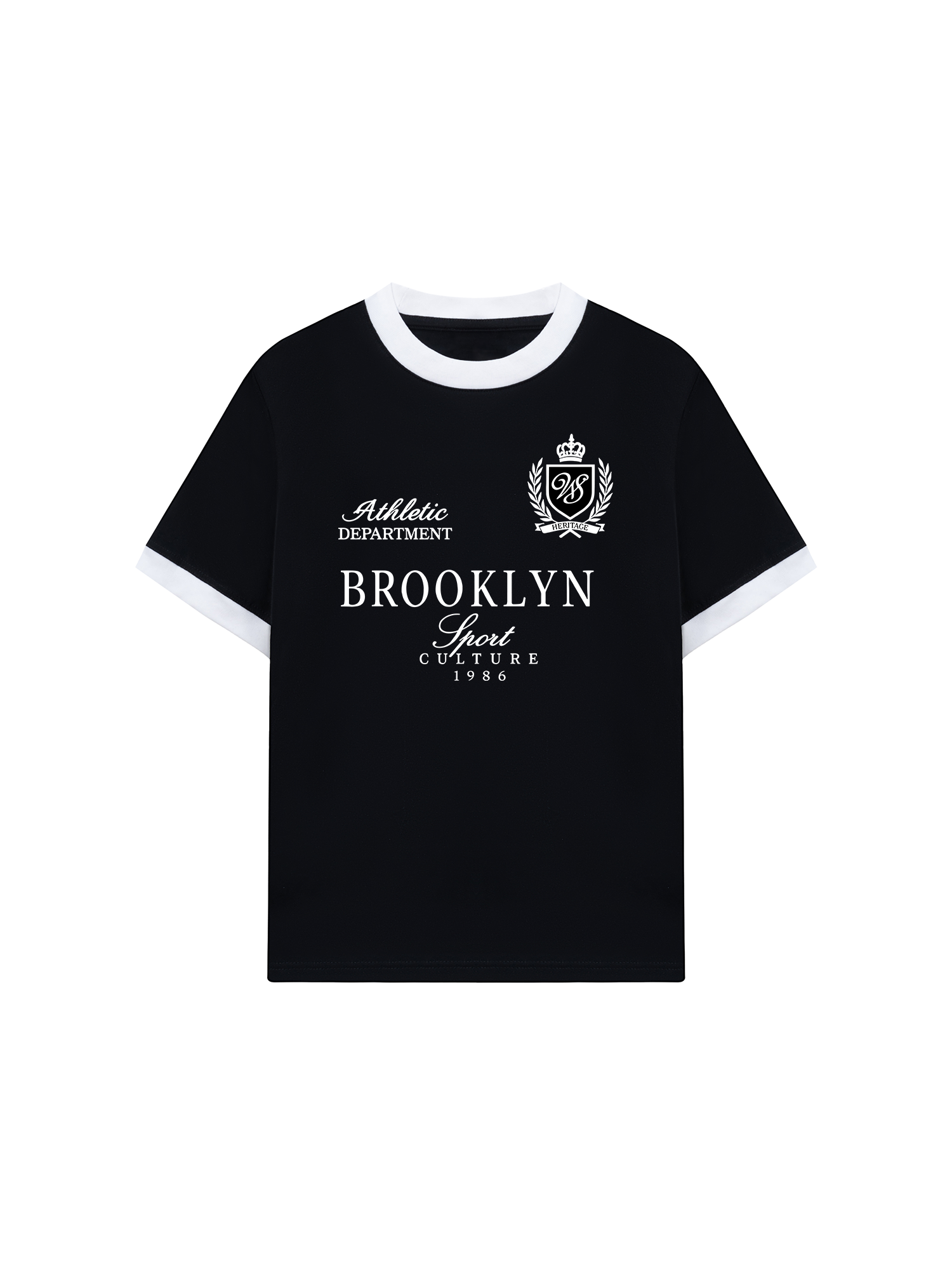 Áo Thun Ringer Relaxed Fit Brooklyn Sport Culture