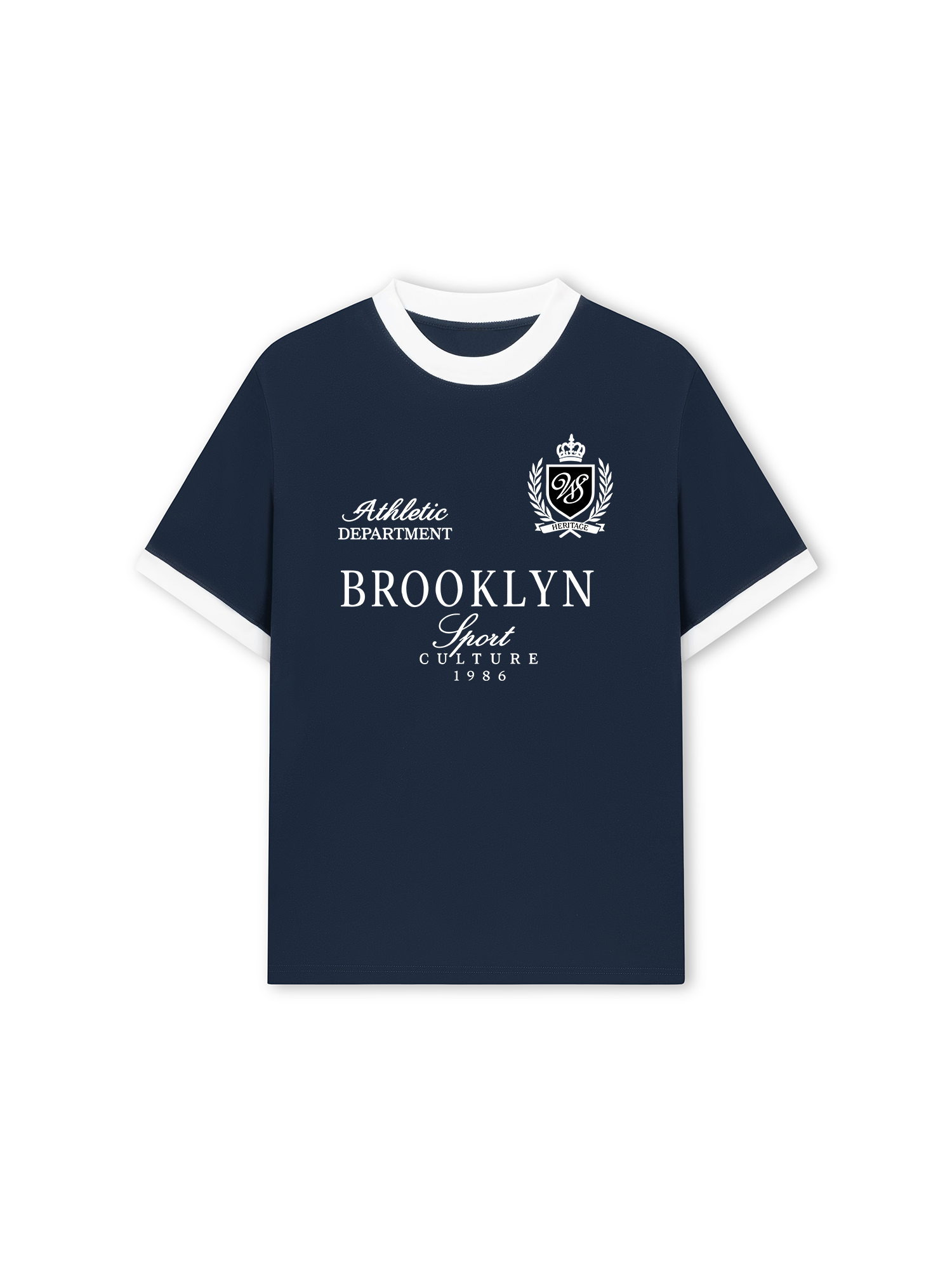 Áo Thun Ringer Relaxed Fit Brooklyn Sport Culture