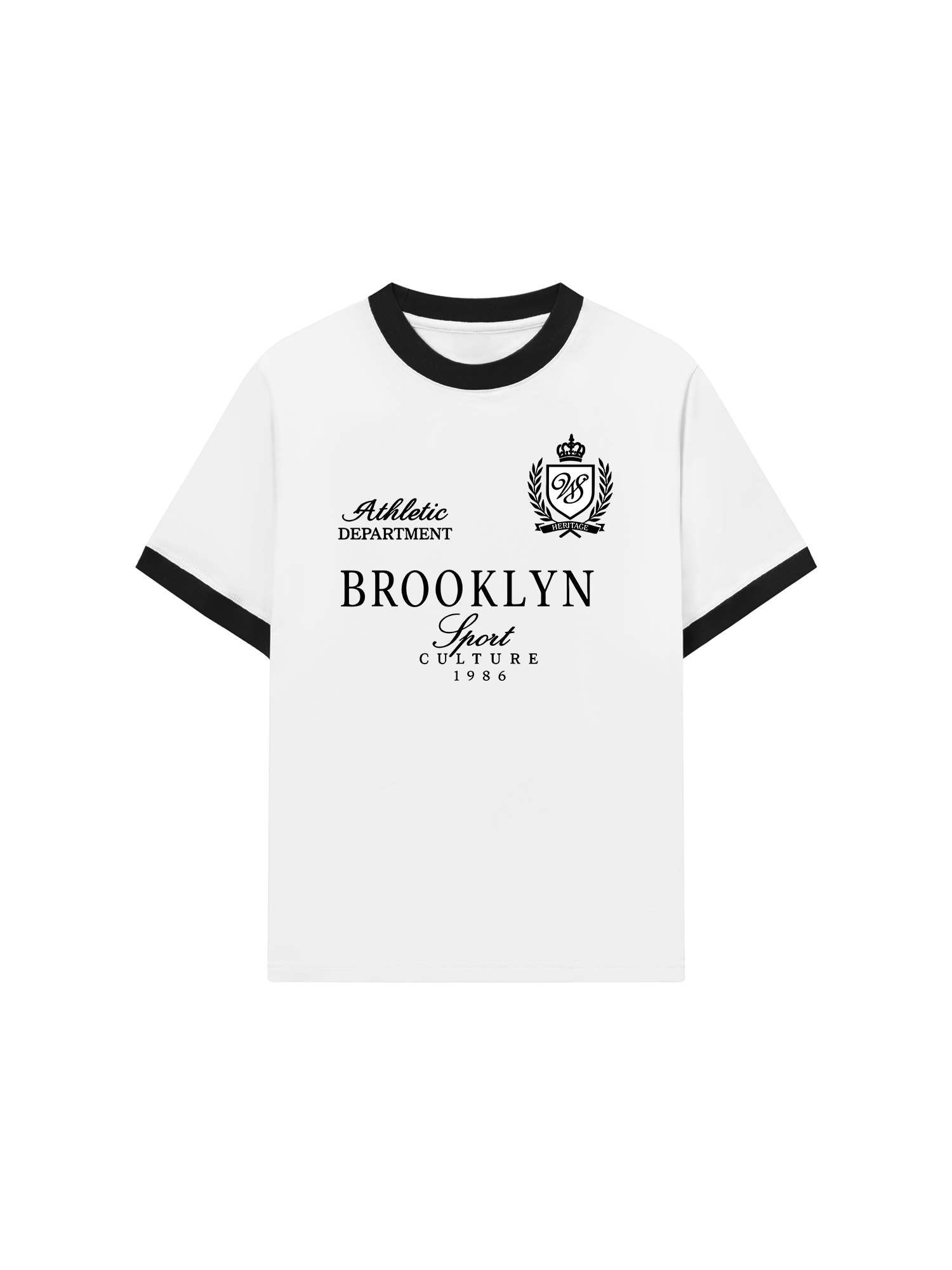 Áo Thun Ringer Relaxed Fit Brooklyn Sport Culture