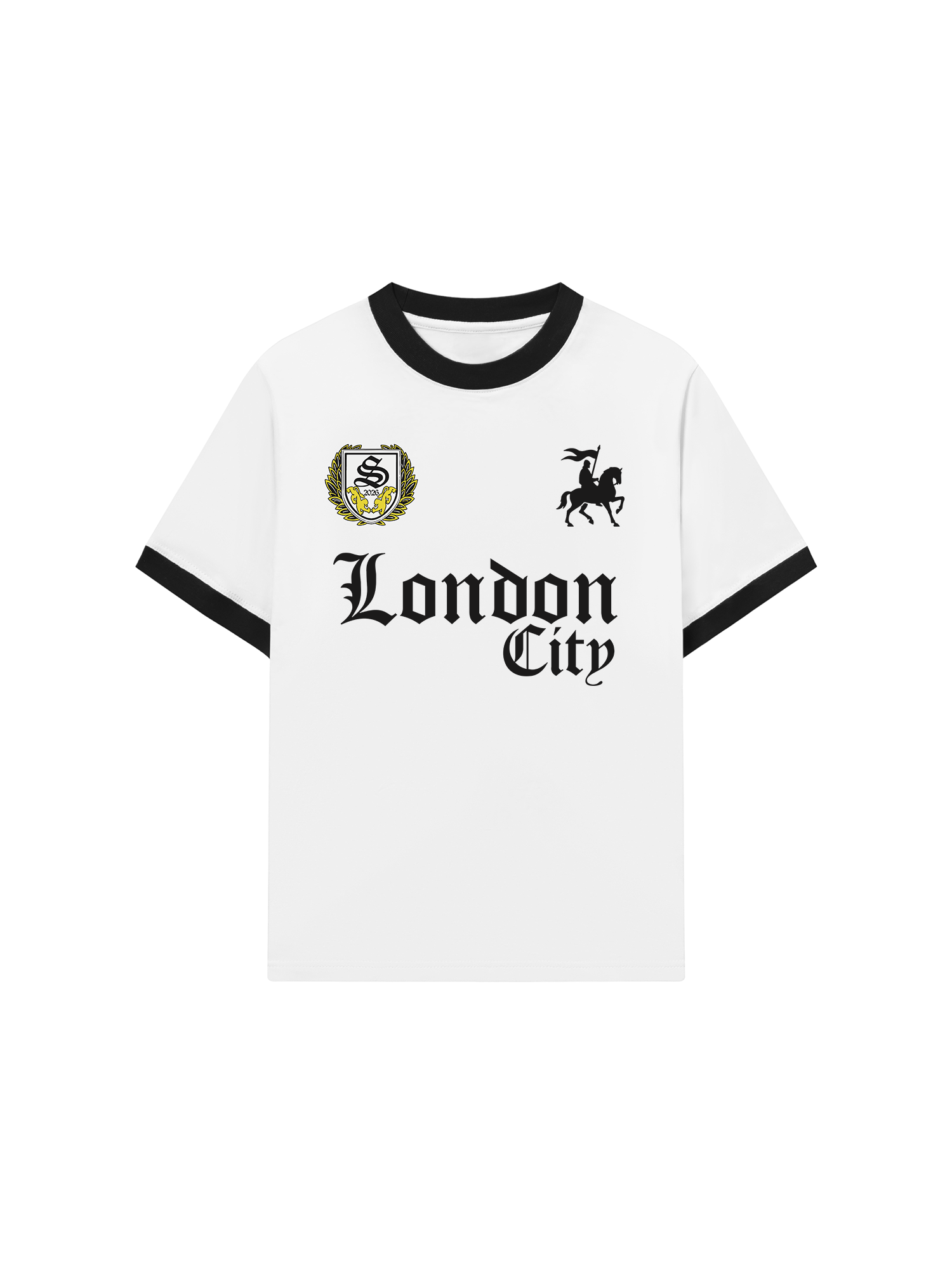 Áo Thun Ringer Relaxed Fit Classic London City