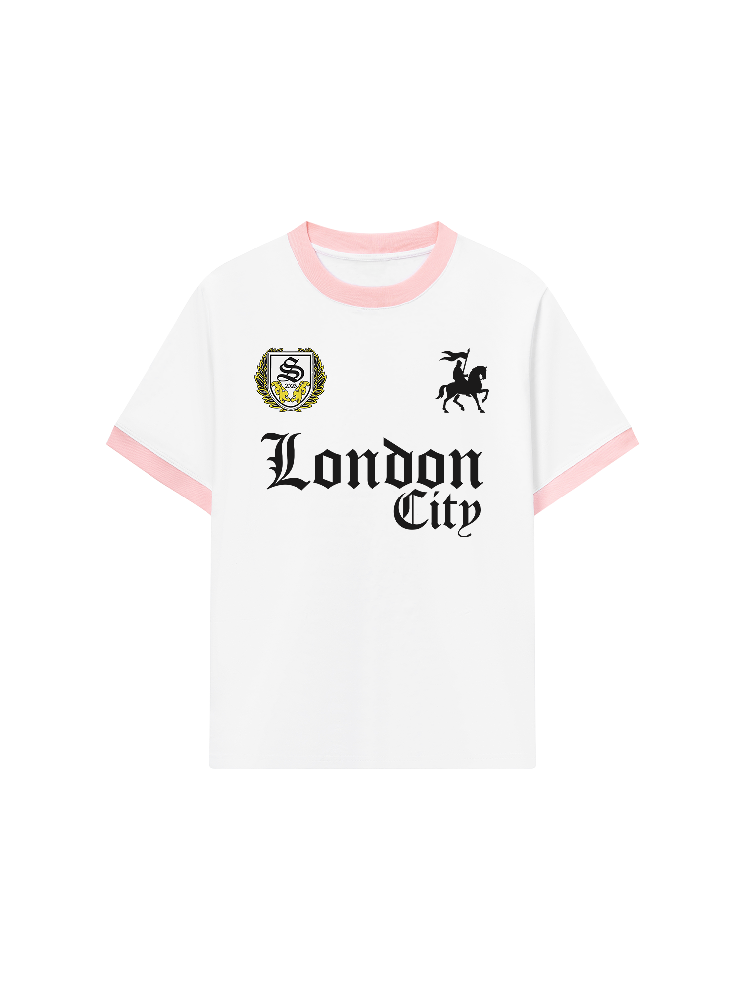 Áo Thun Ringer Relaxed Fit Classic London City