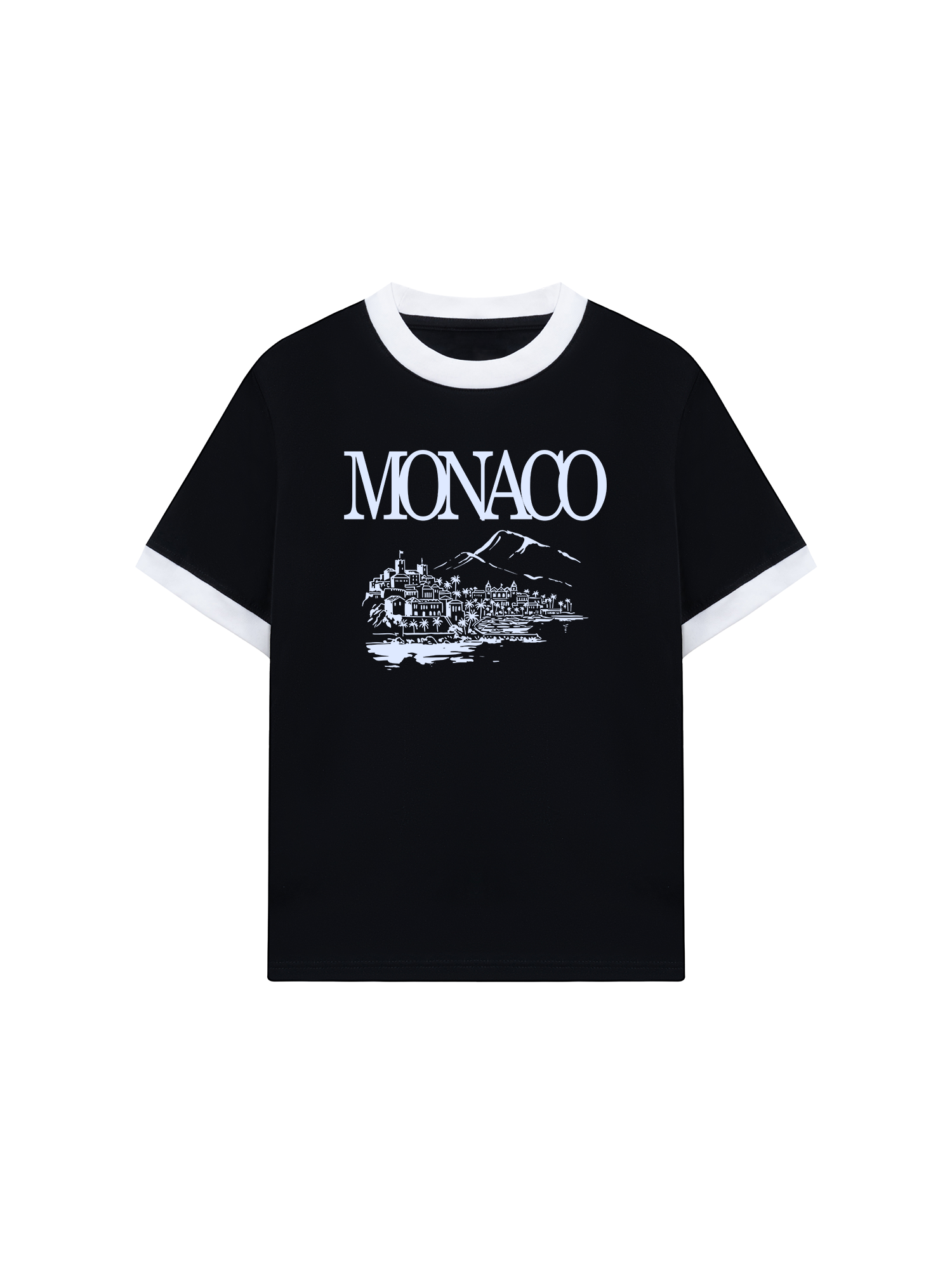 Áo Thun Ringer Relaxed Fit The Monaco Estate