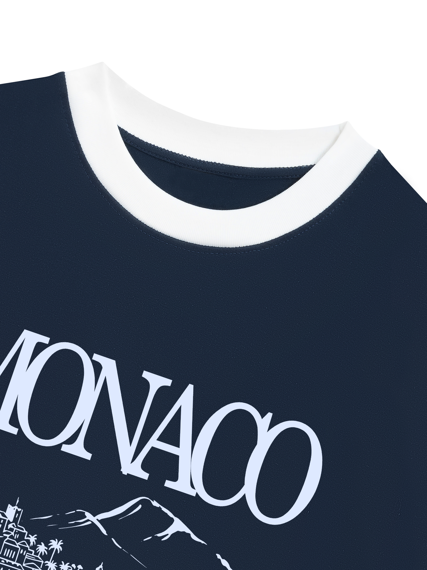 Áo Thun Ringer Relaxed Fit The Monaco Estate