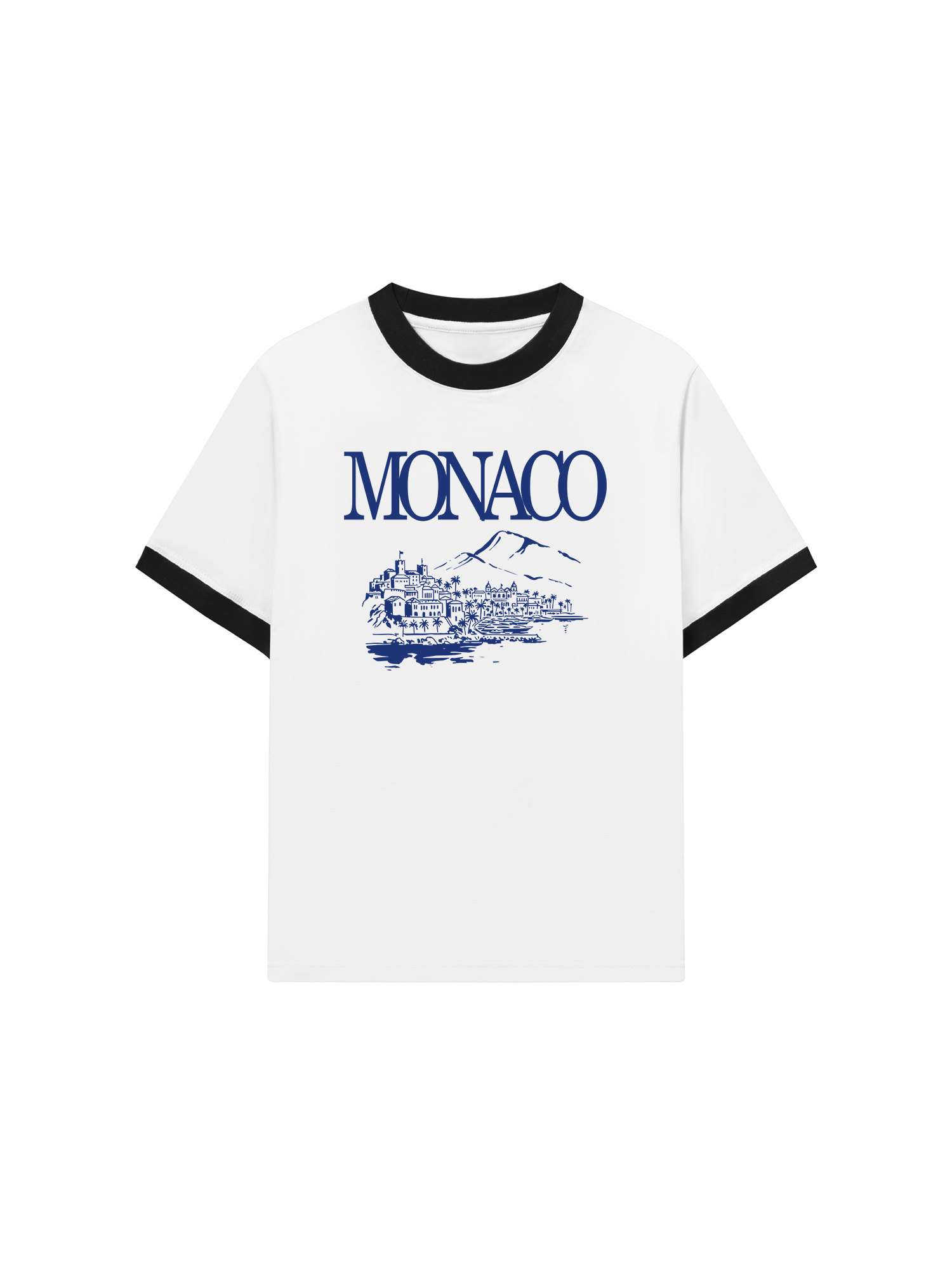 Áo Thun Ringer Relaxed Fit The Monaco Estate