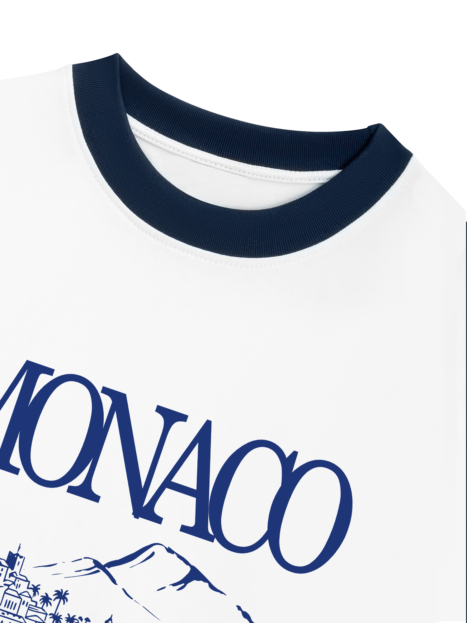 Áo Thun Ringer Relaxed Fit The Monaco Estate