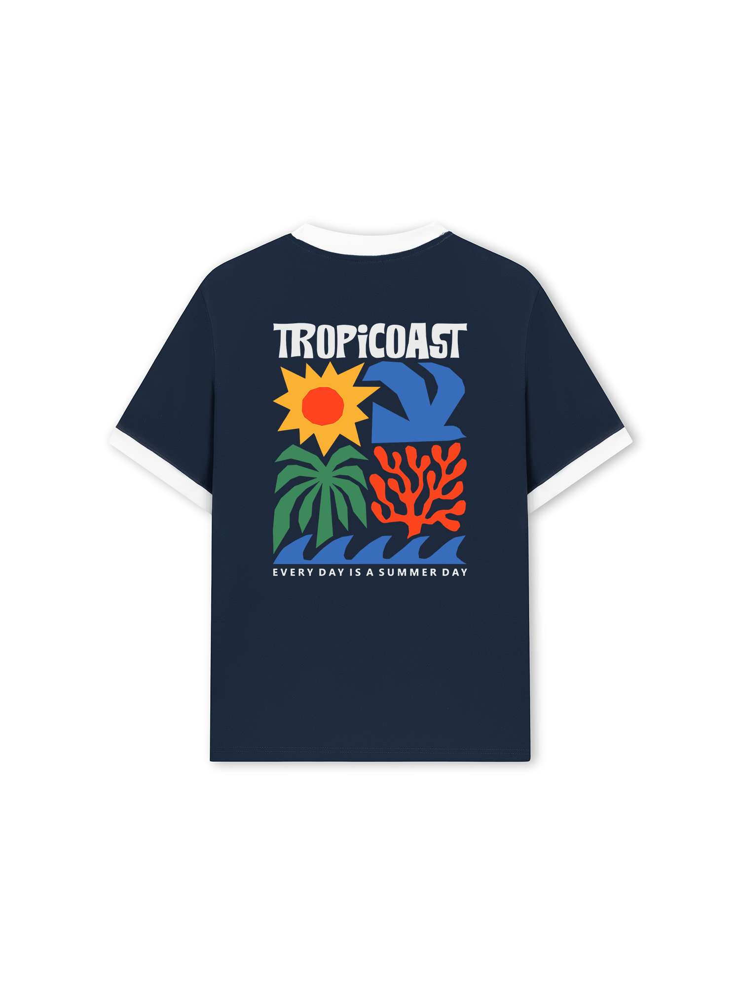 Áo Thun Ringer Relaxed Fit Tropicoast View