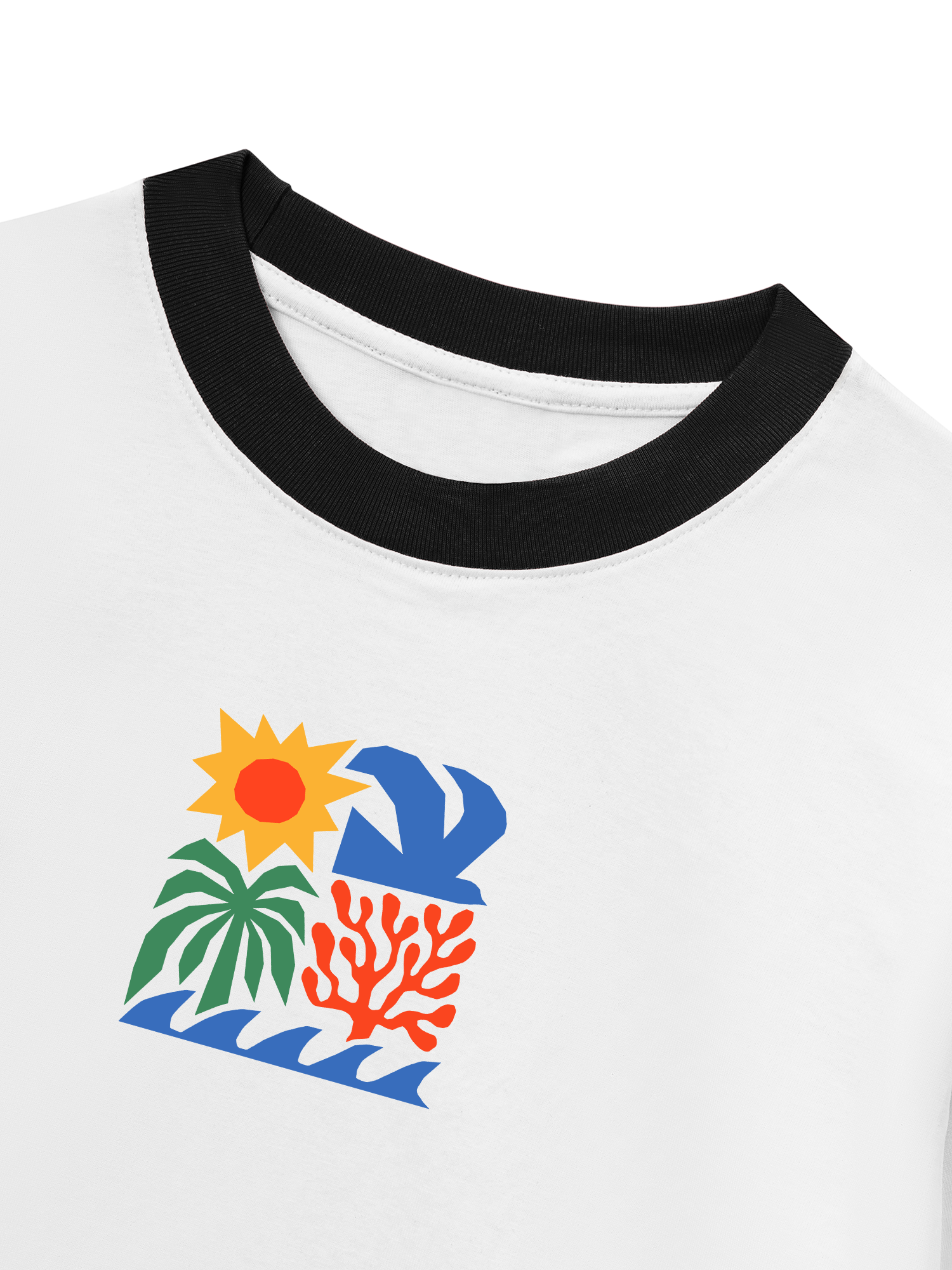 Áo Thun Ringer Relaxed Fit Tropicoast View