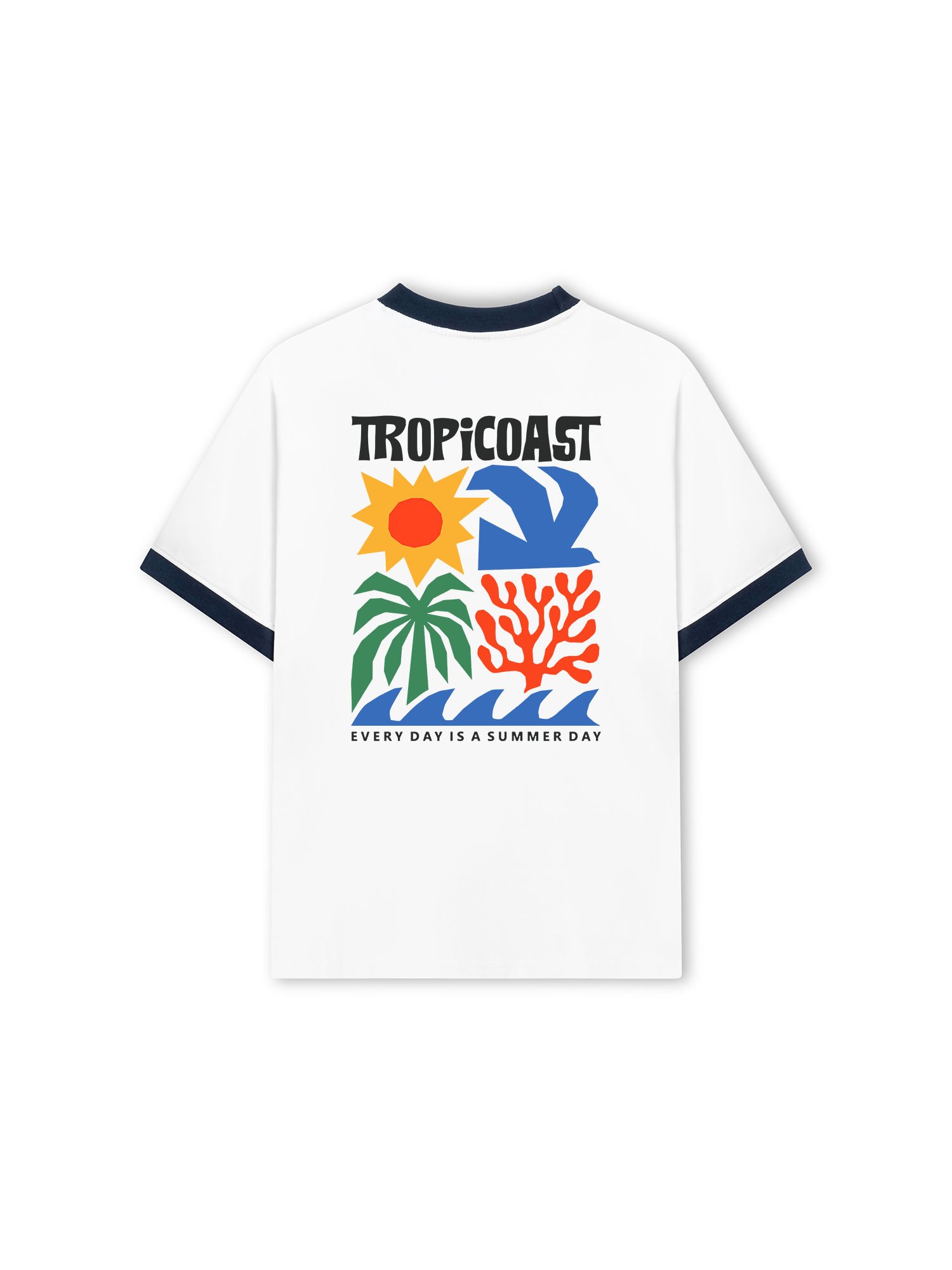 Áo Thun Ringer Relaxed Fit Tropicoast View