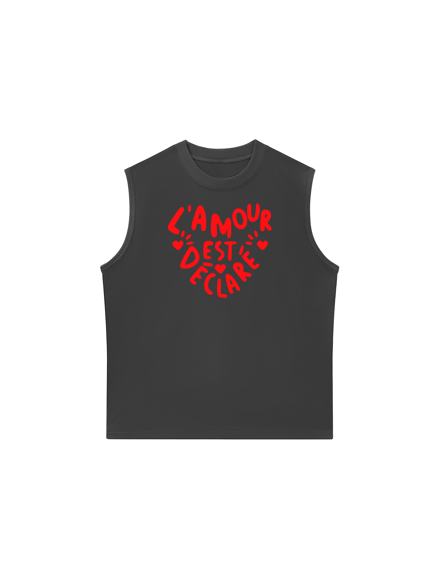 Áo Ba Lỗ Relaxed Fit Lamour Est Declare