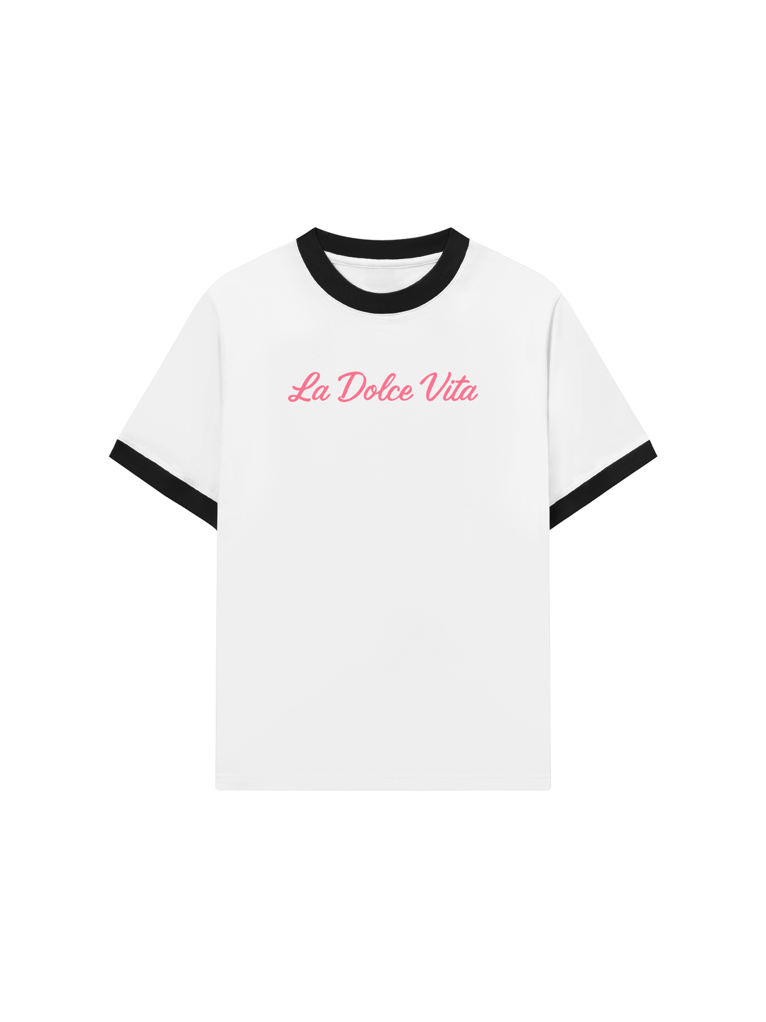 Áo Thun Ringer Relaxed Fit La Dolce Vita
