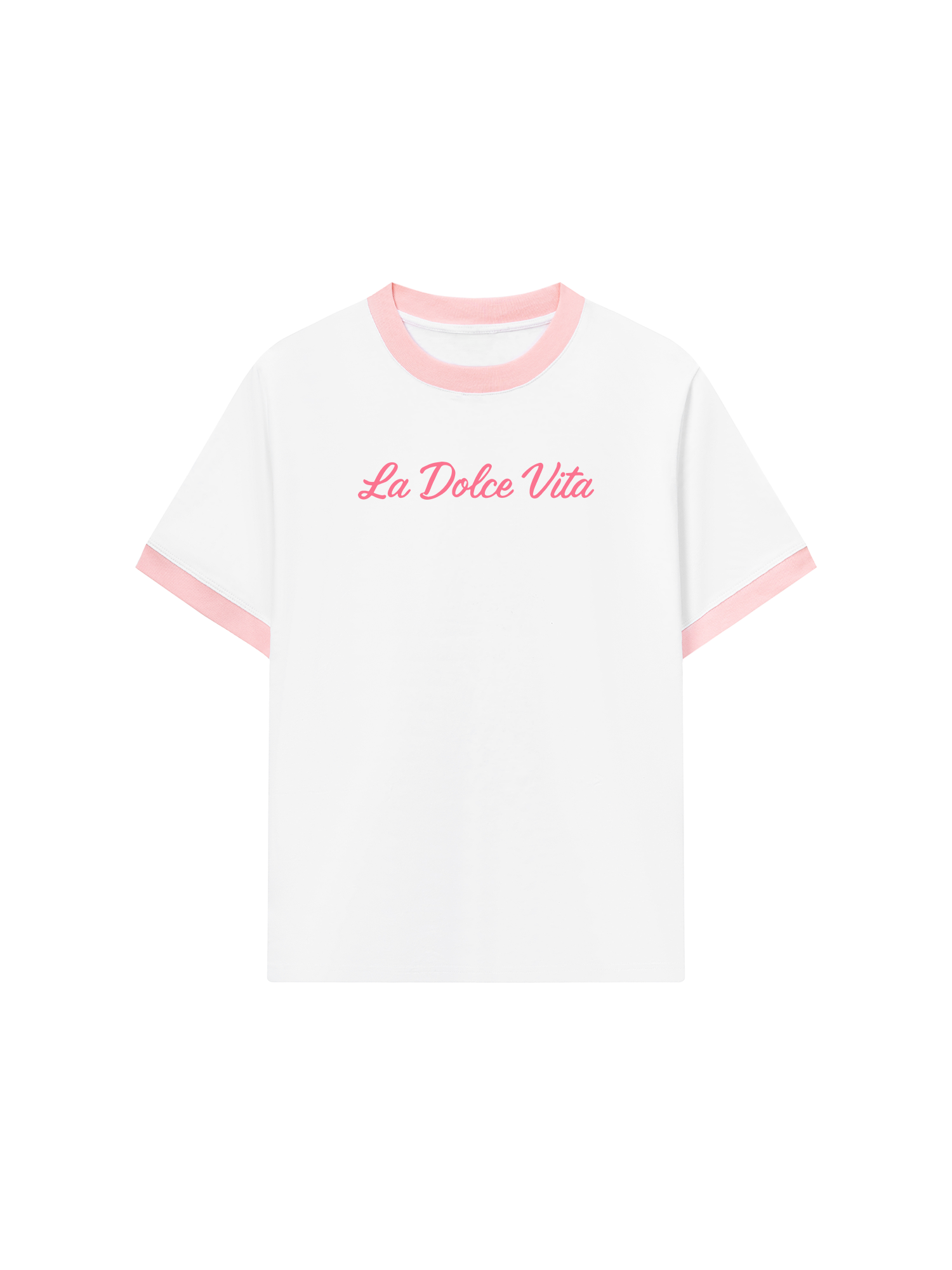 Áo Thun Ringer Relaxed Fit La Dolce Vita