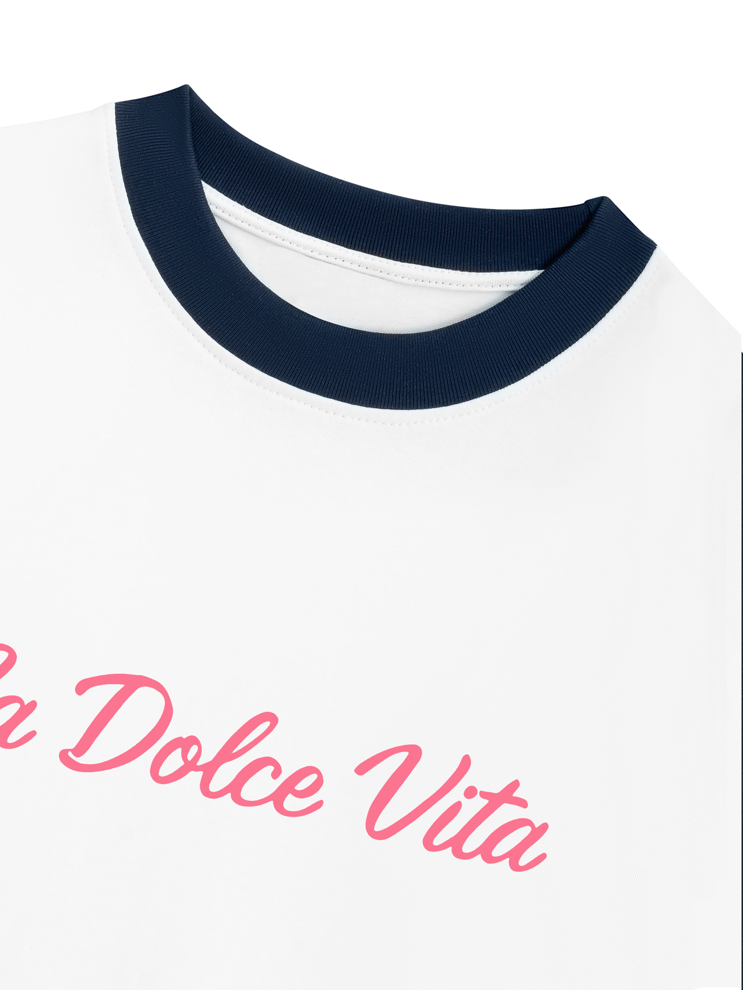 Áo Thun Ringer Relaxed Fit La Dolce Vita
