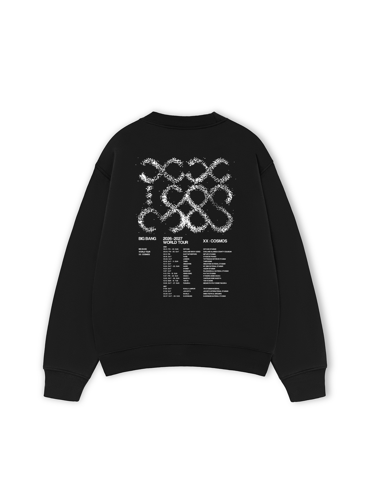 Áo Sweater Nỉ Hai Da Cosmos World Tour