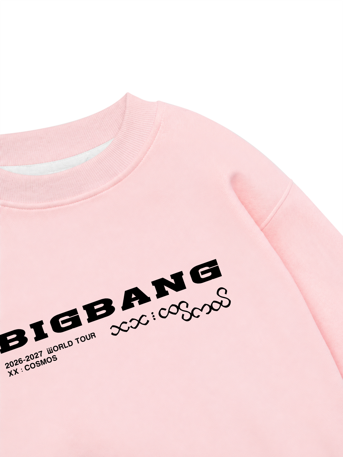 Áo Sweater Nỉ Hai Da Cosmos World Tour