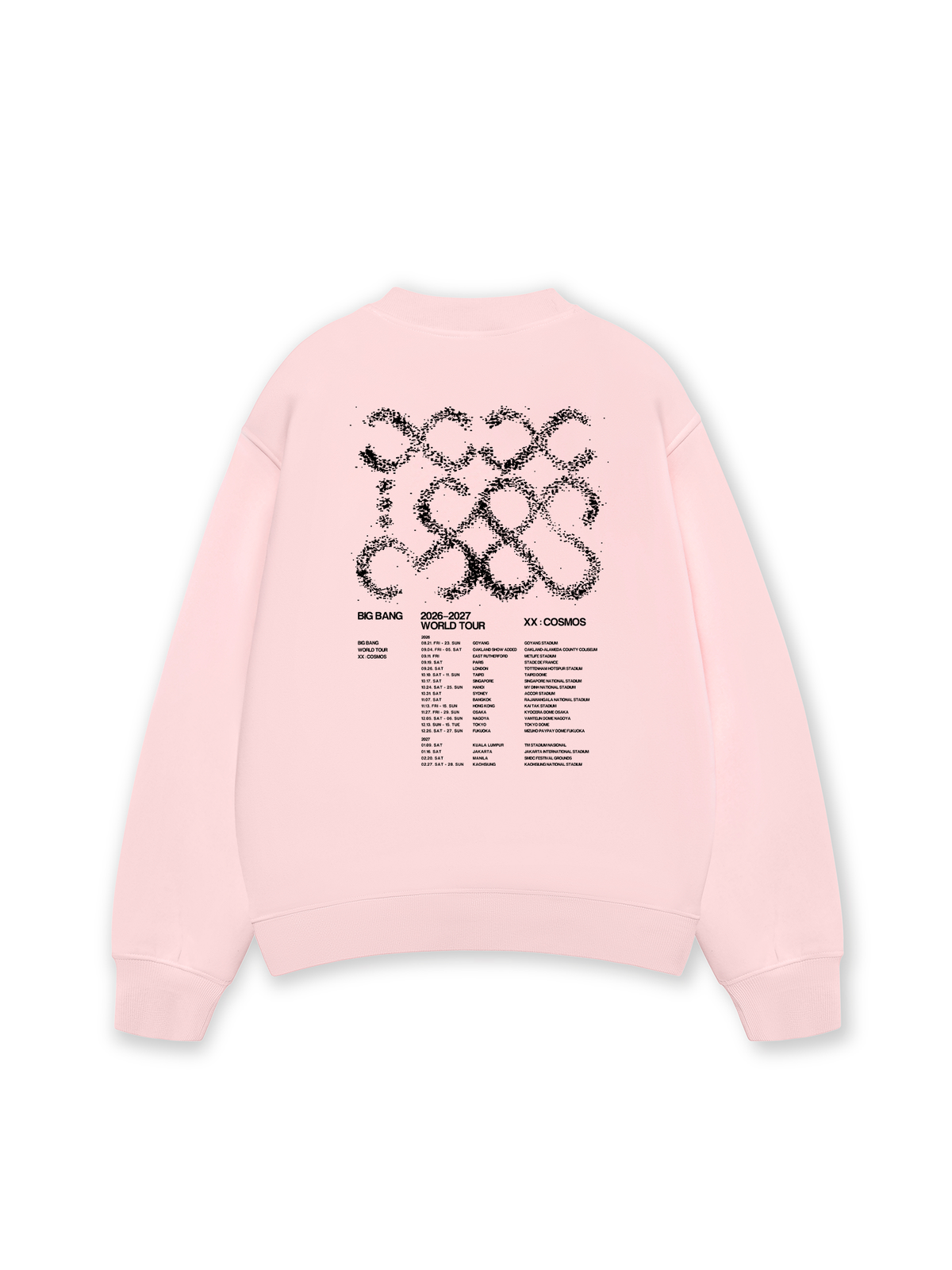 Áo Sweater Nỉ Hai Da Cosmos World Tour