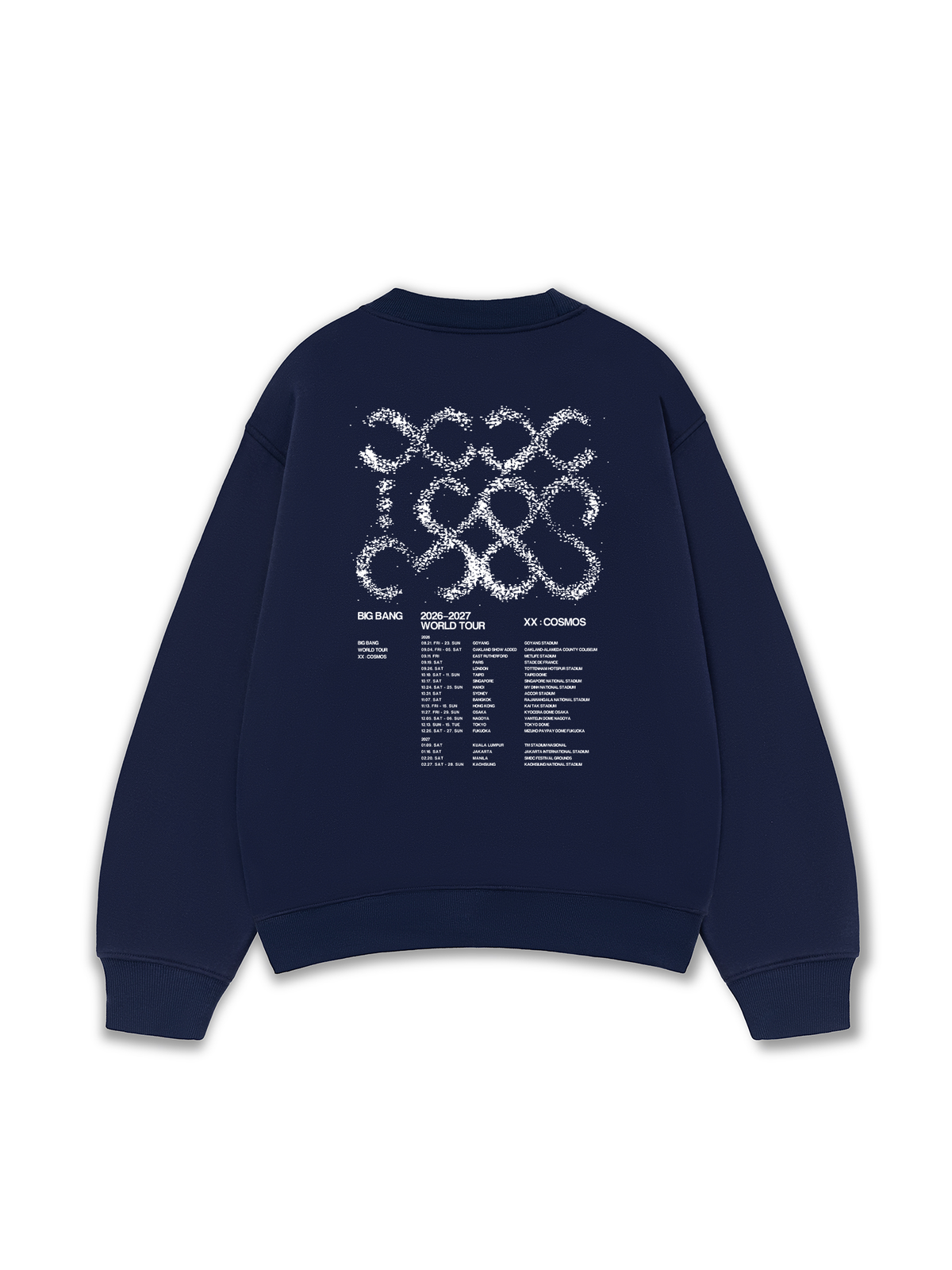 Áo Sweater Nỉ Hai Da Cosmos World Tour