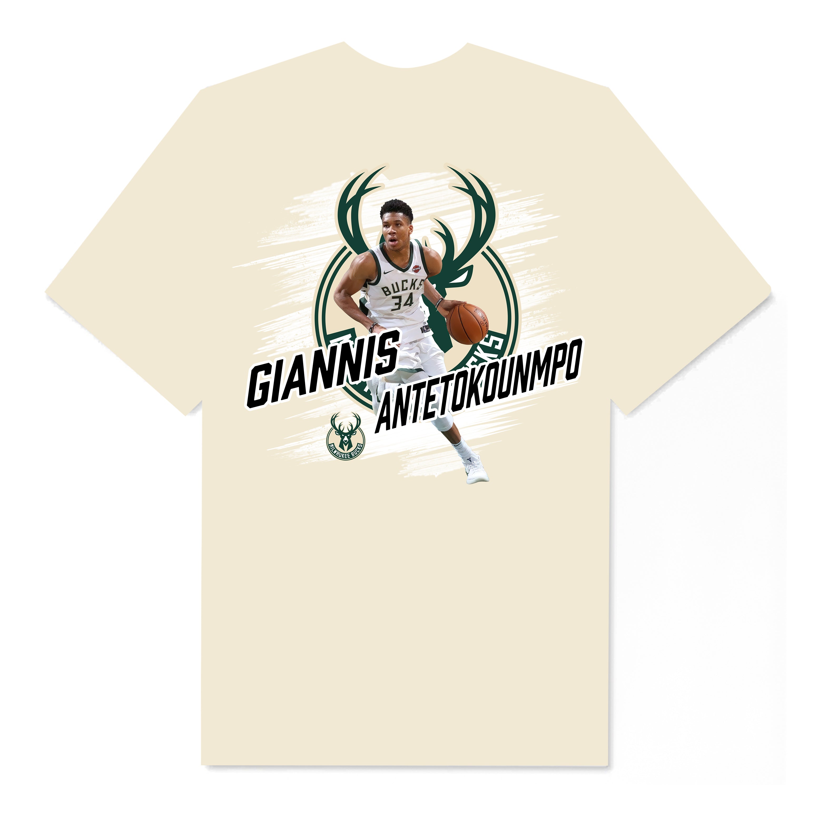 NBA Milwaukee Bucks Giannis Antetokounmpo T-Shirt