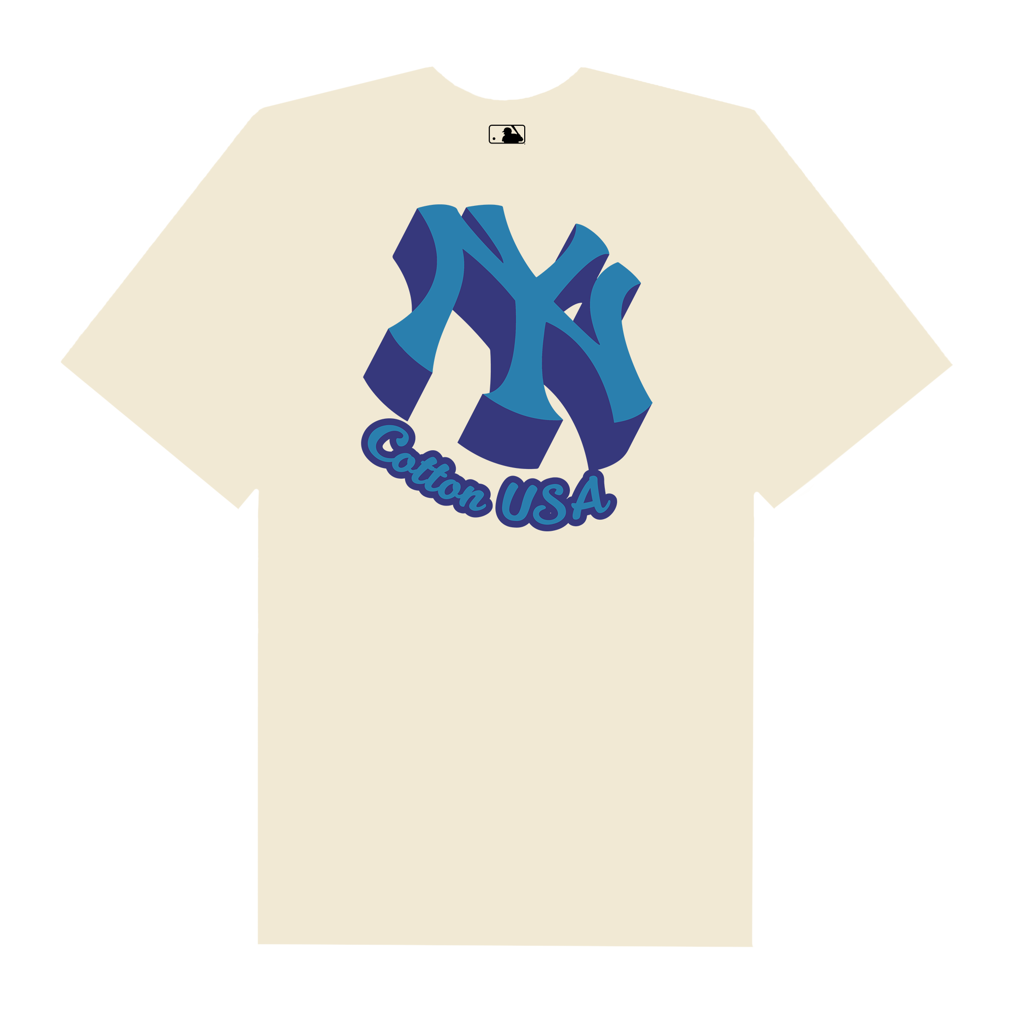 MLB 3D Logo NY T-Shirt