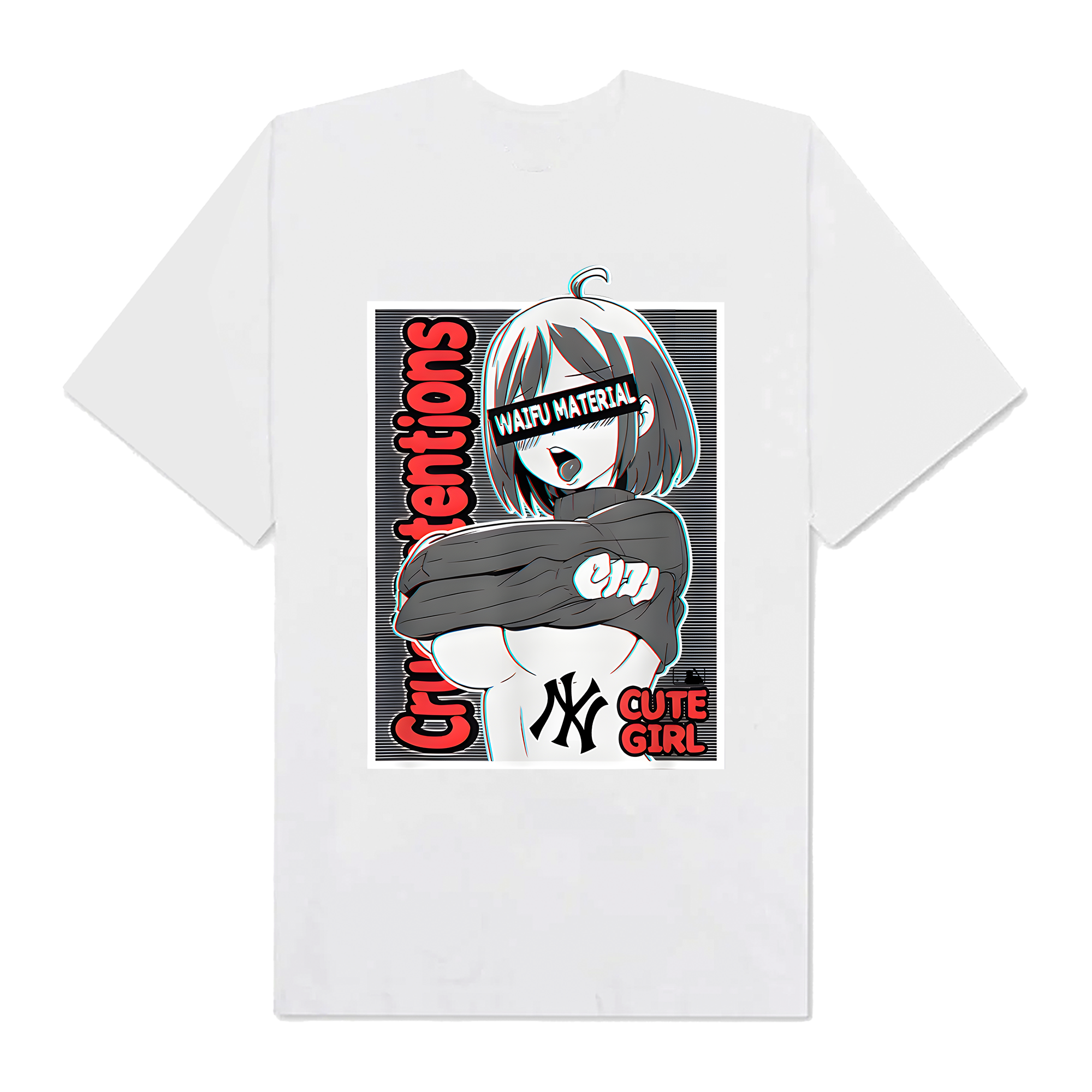 MLB Anime Ahegao Girl T-Shirt