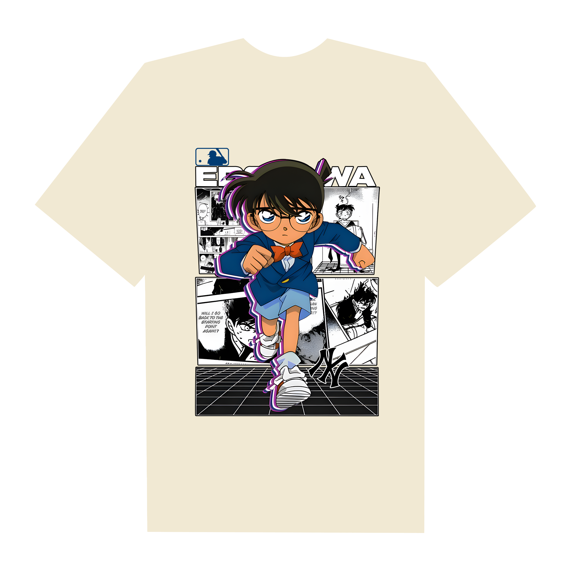 MLB Anime Conan Running T-Shirt