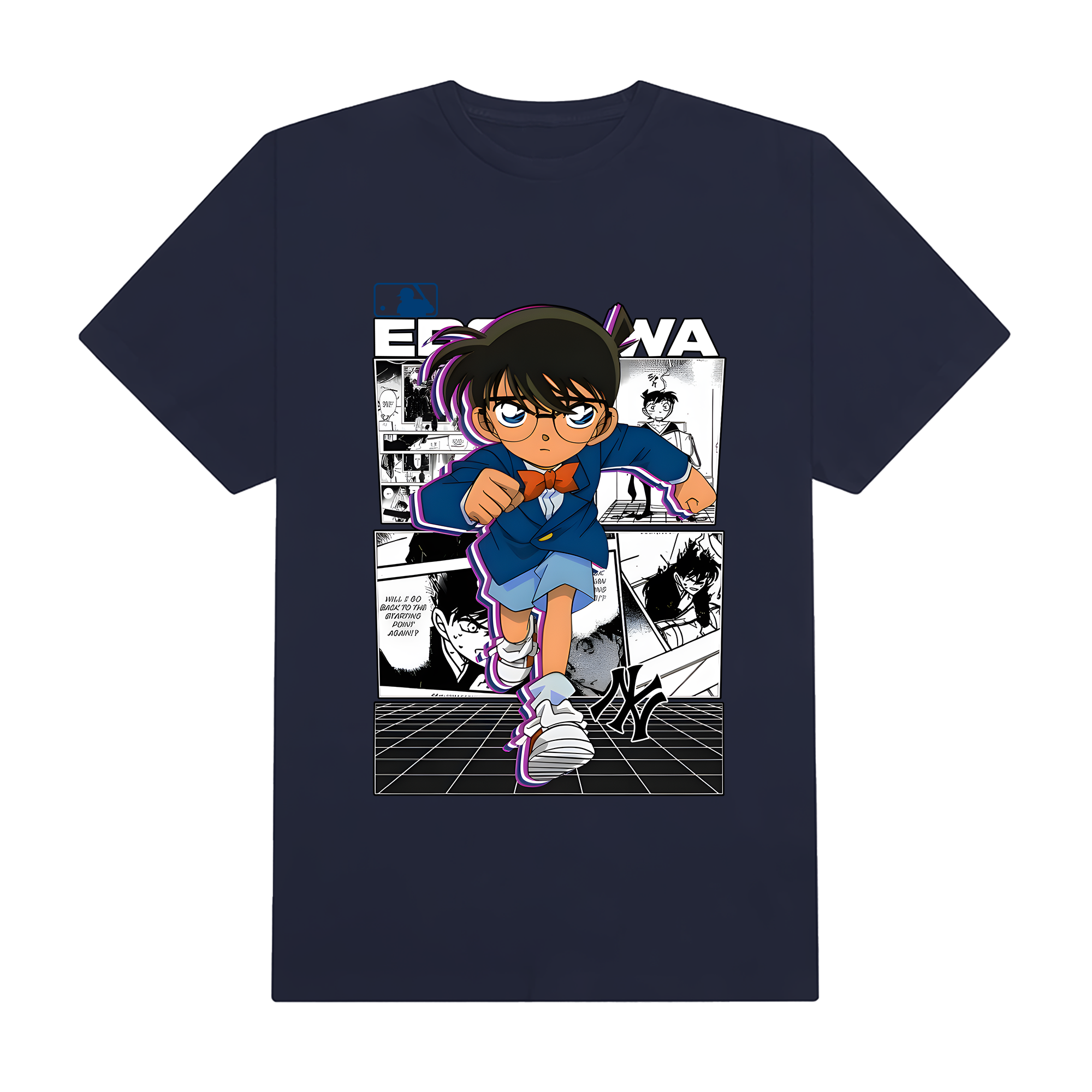 MLB Anime Conan Running T-Shirt