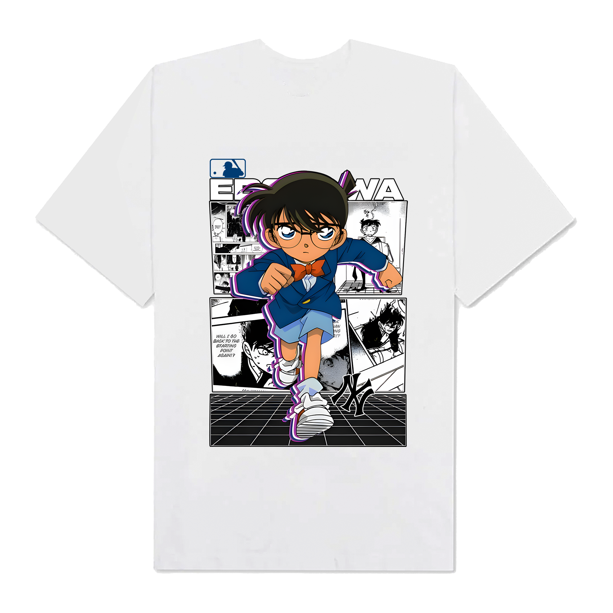 MLB Anime Conan Running T-Shirt