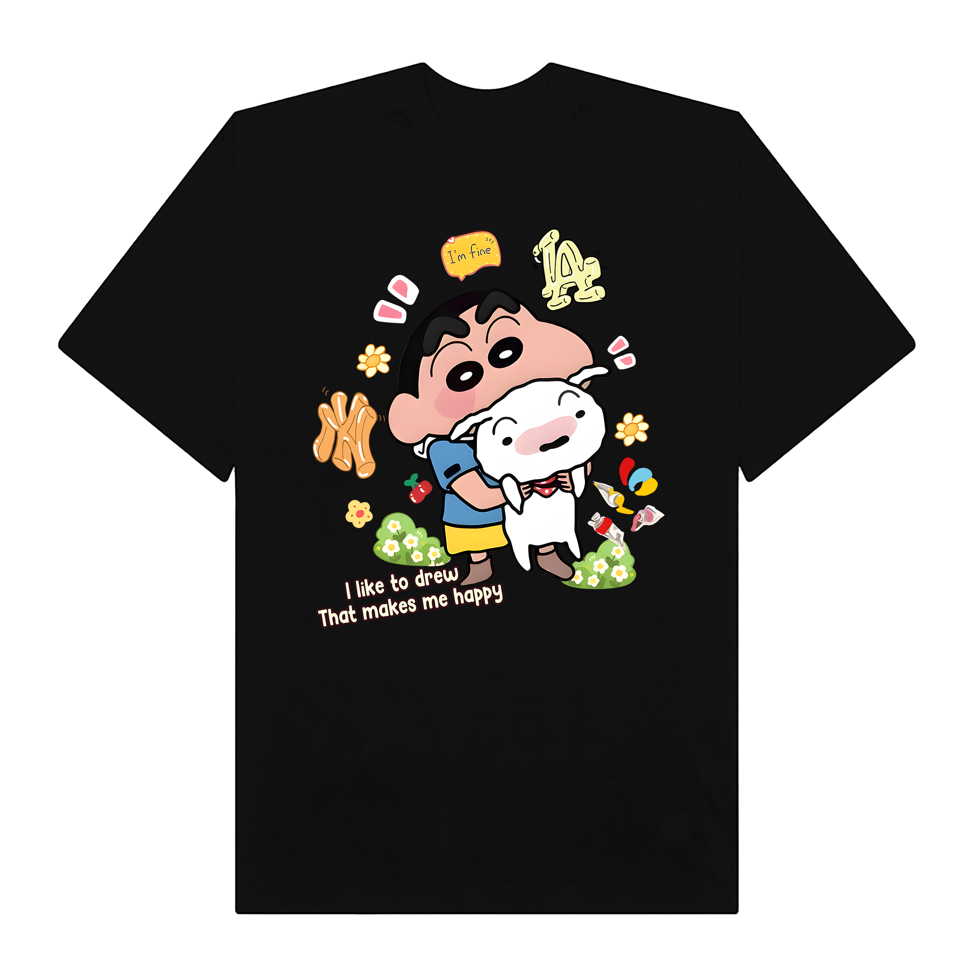 MLB Anime Cute  Shin Drawing T-Shirt