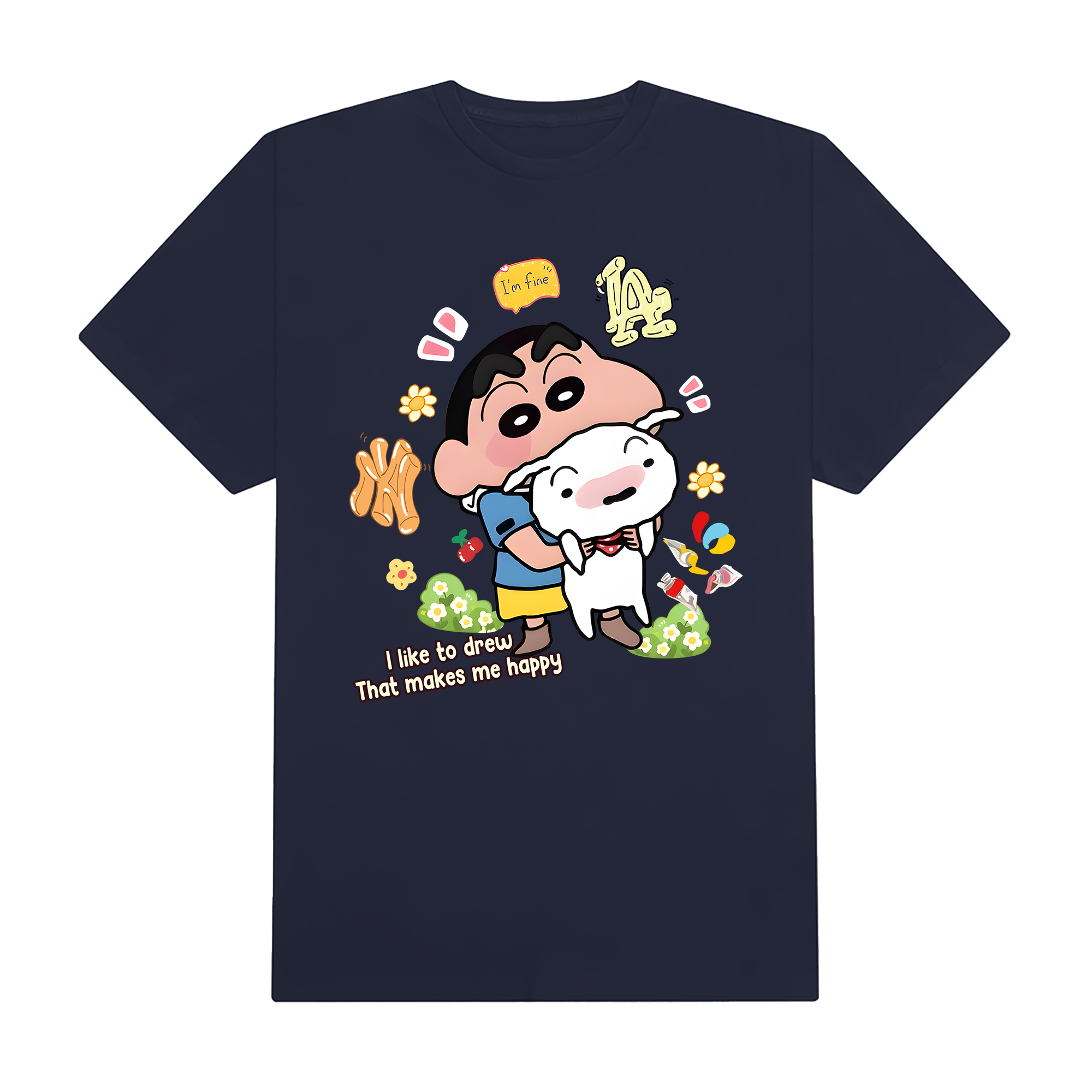 MLB Anime Cute  Shin Drawing T-Shirt