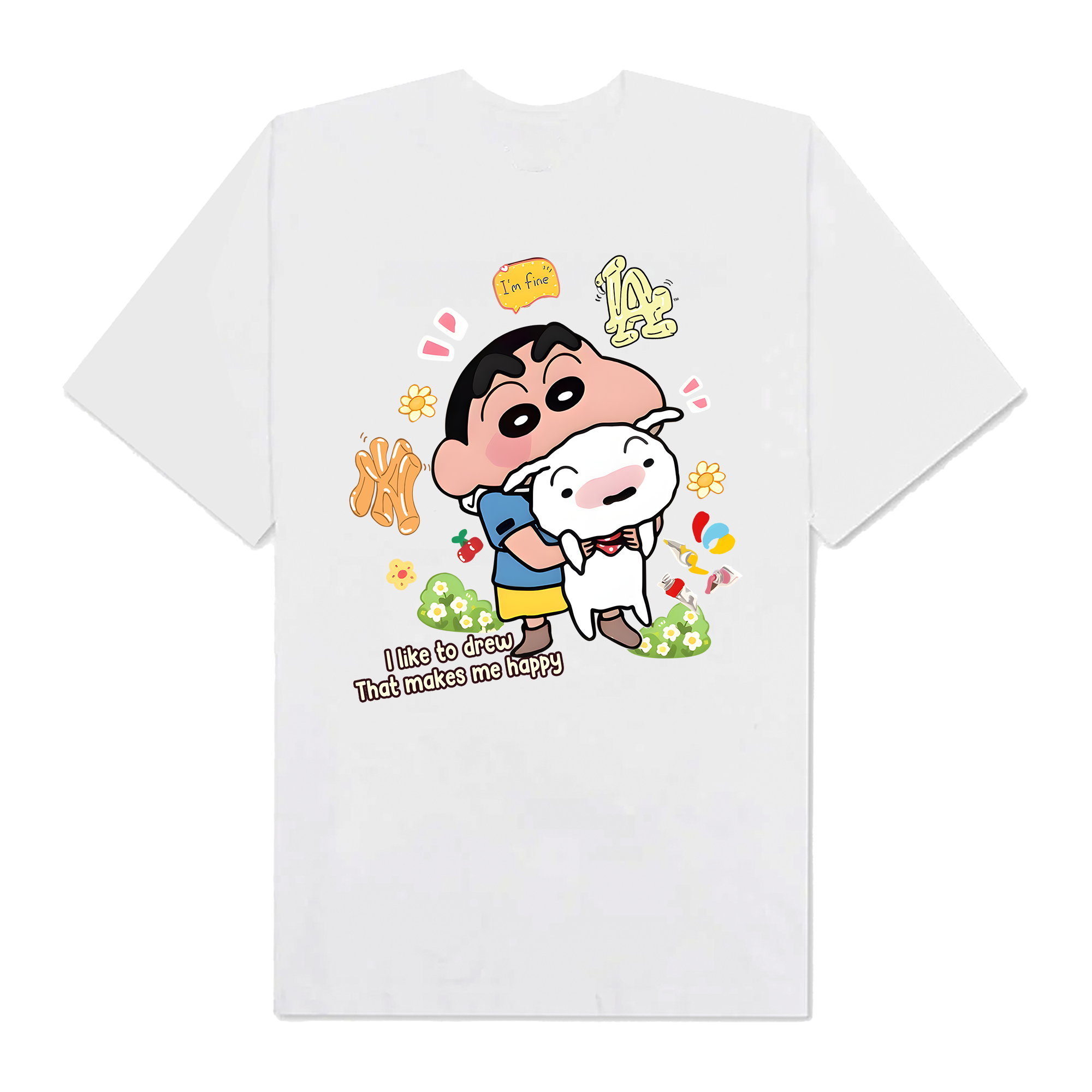 MLB Anime Cute  Shin Drawing T-Shirt