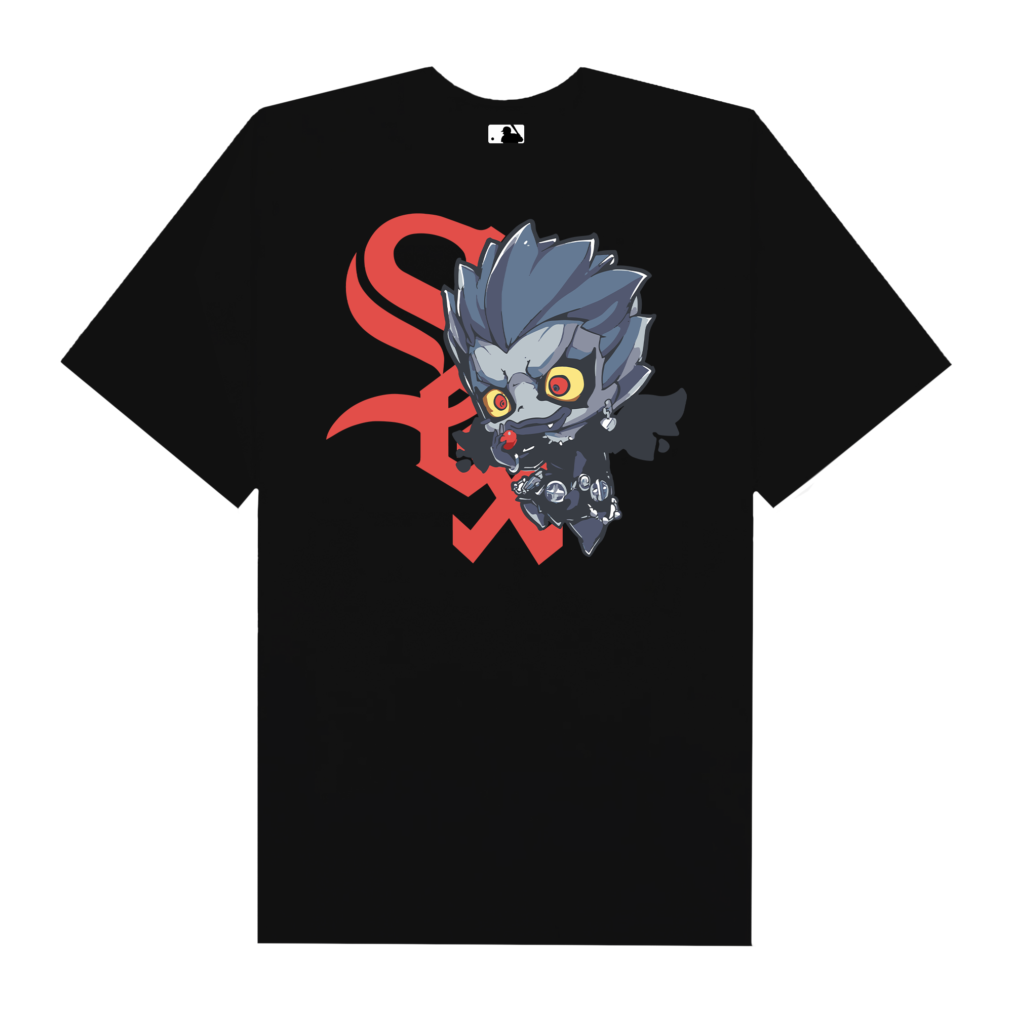 MLB Anime Death Note Ryuk White Sox T-Shirt