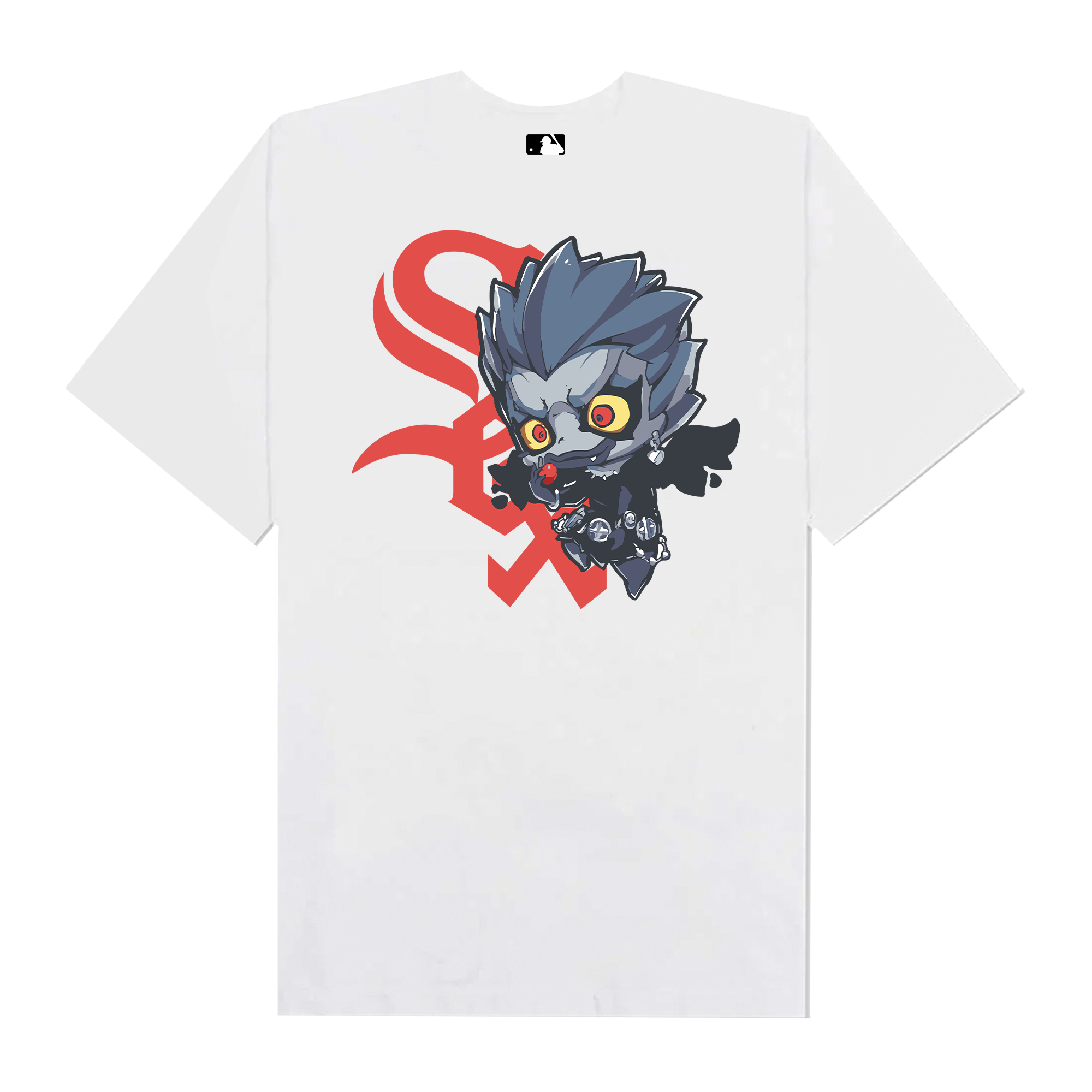 MLB Anime Death Note Ryuk White Sox T-Shirt