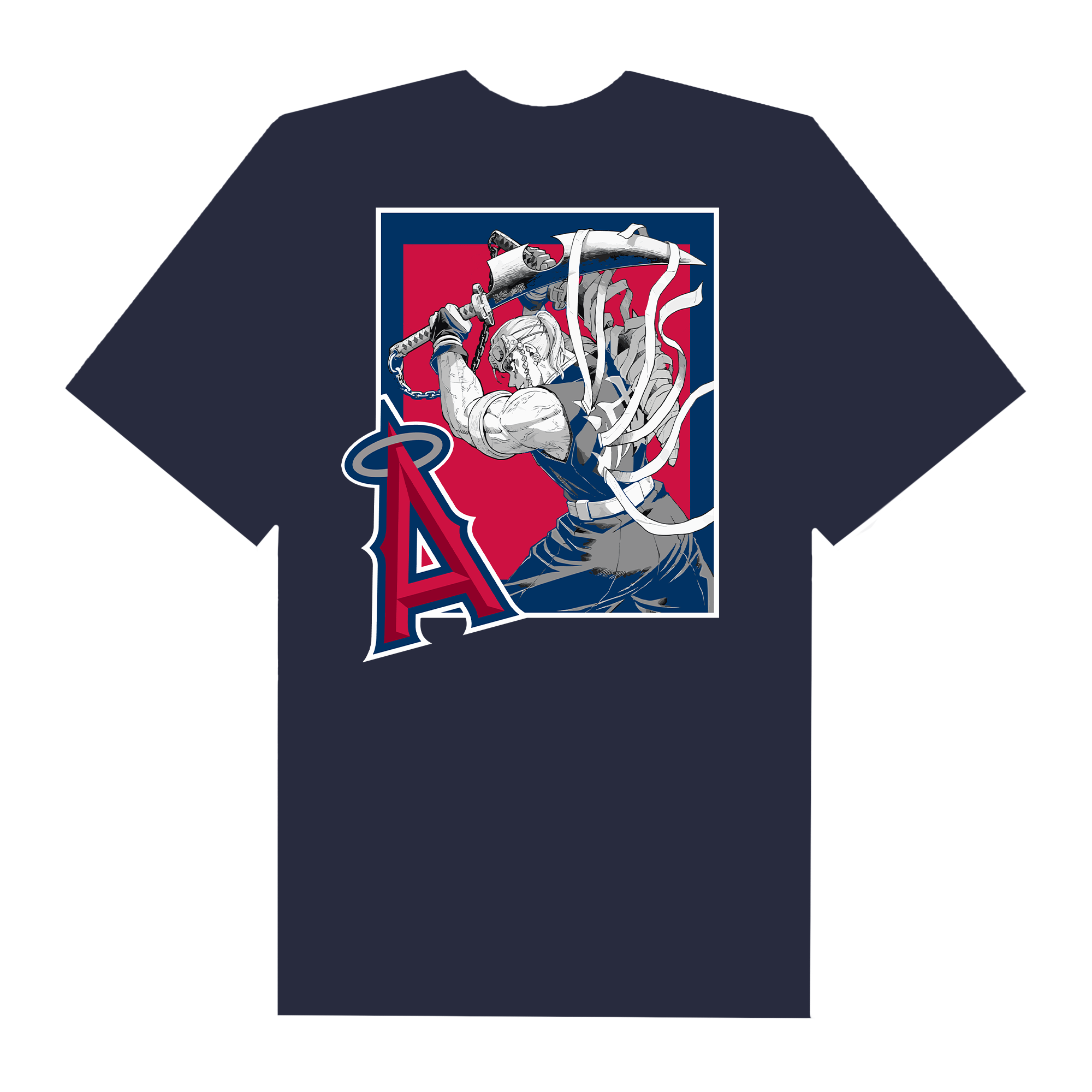 MLB Anime Demon Slayer Tengen LA Angels T-Shirt