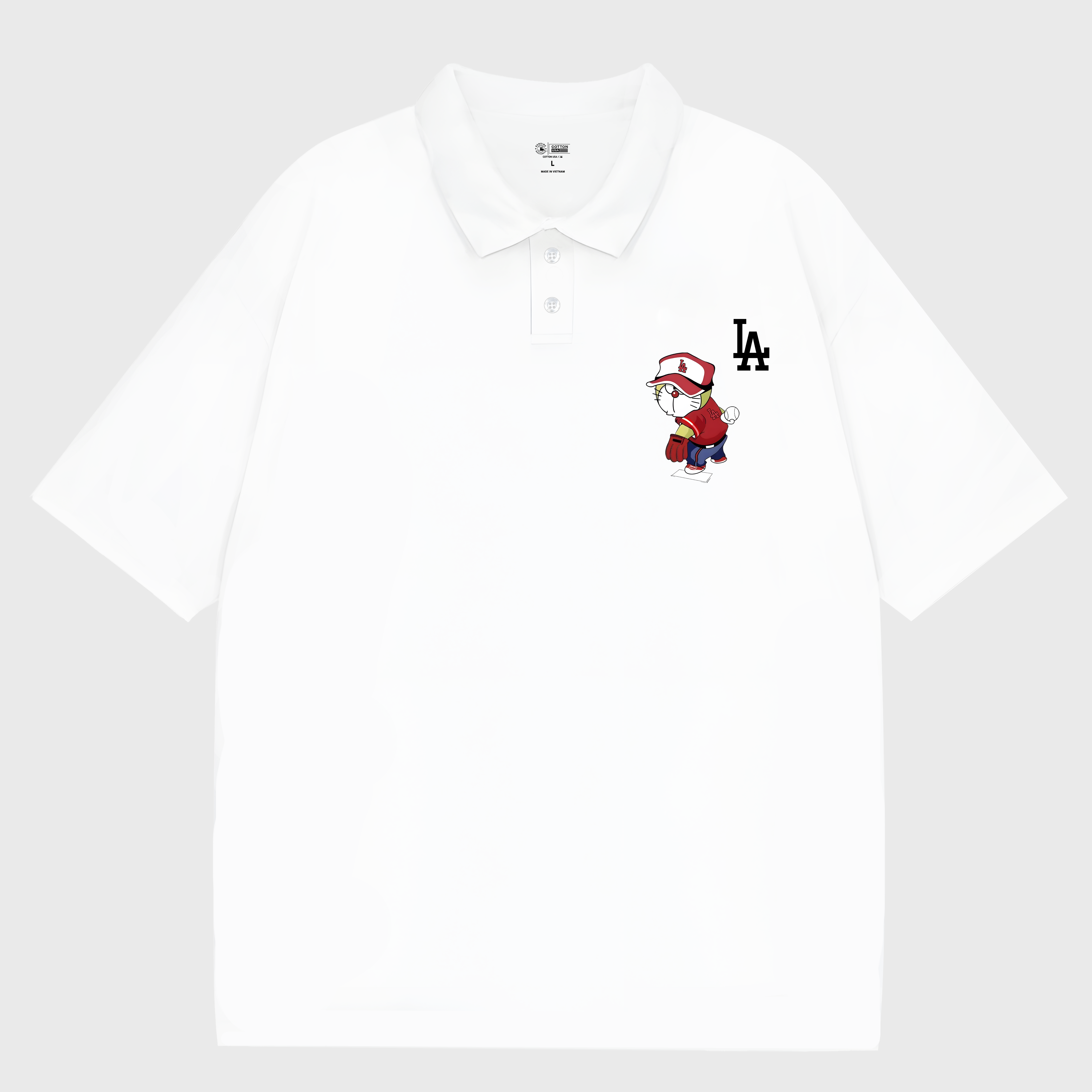 MLB Anime Doraemon LA Polo