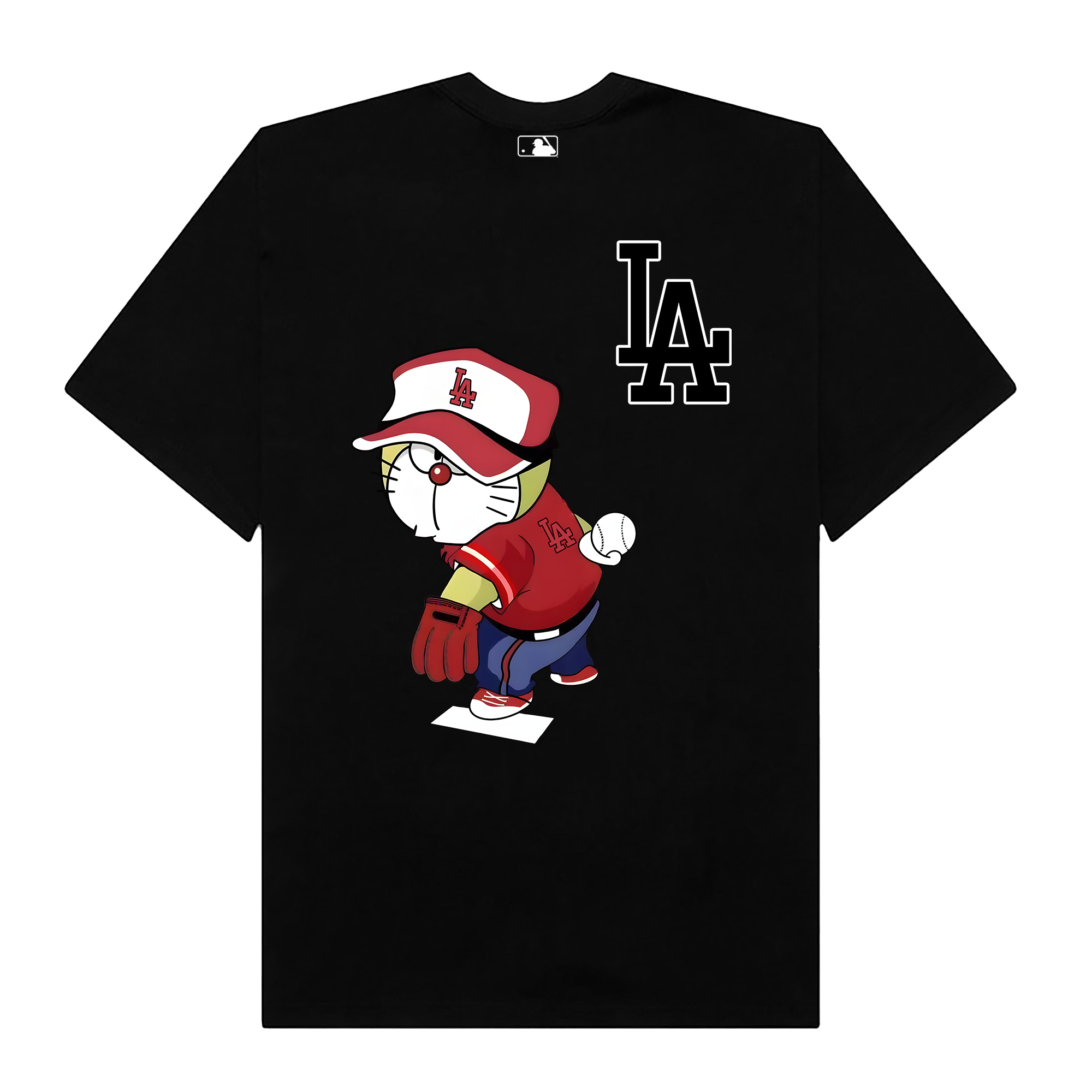 MLB Anime Doraemon LA T-Shirt