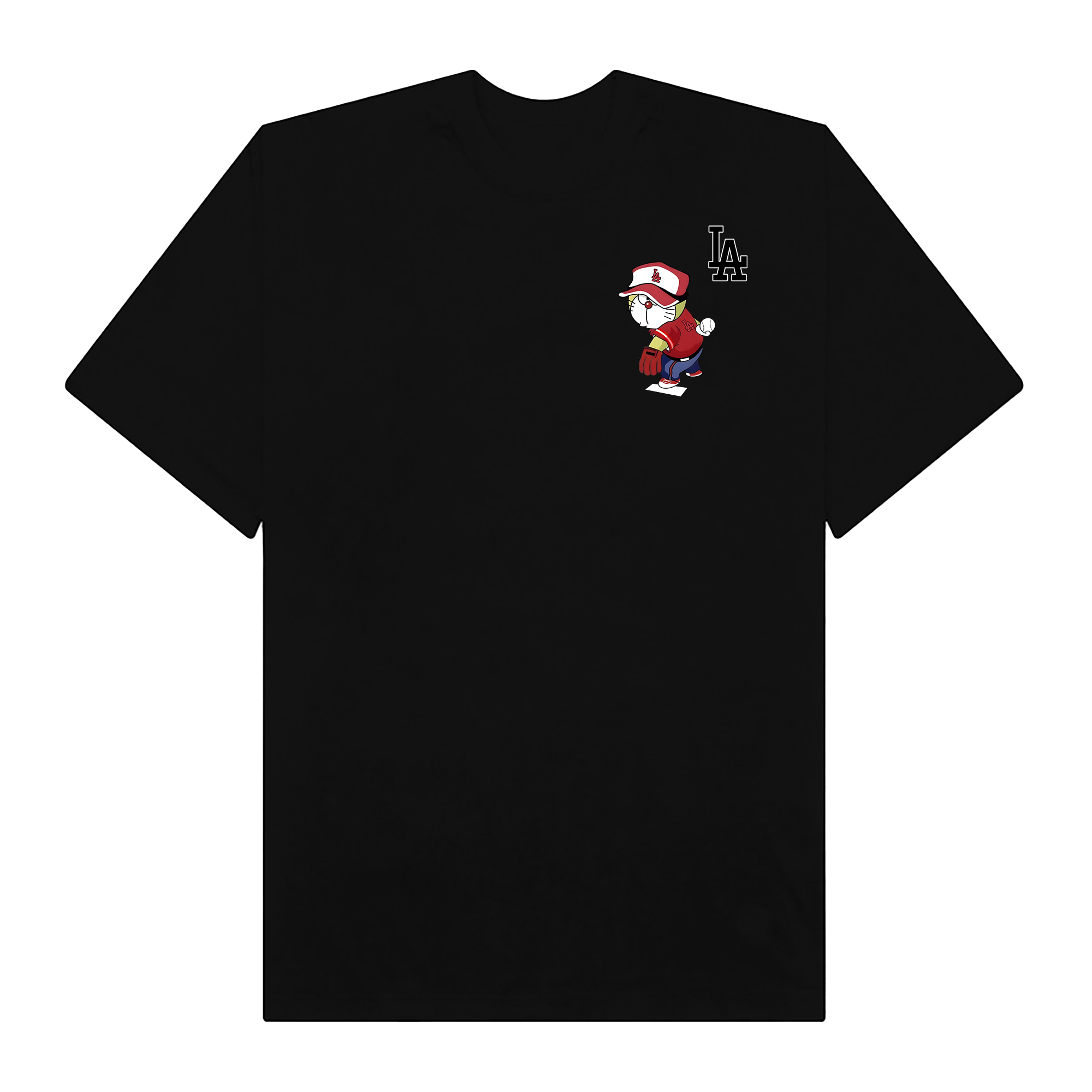 MLB Anime Doraemon LA T-Shirt