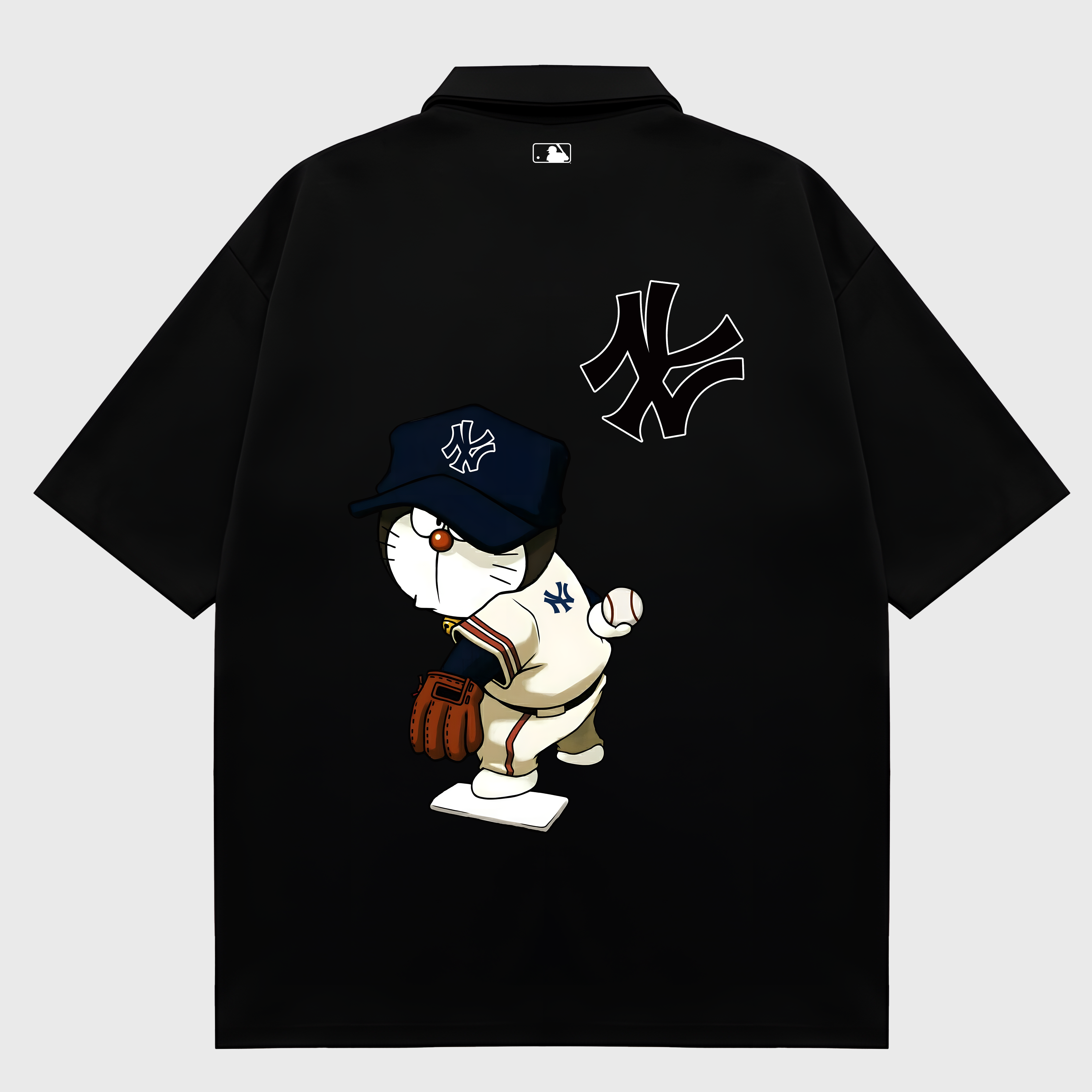 MLB Anime Doraemon Yankees Polo