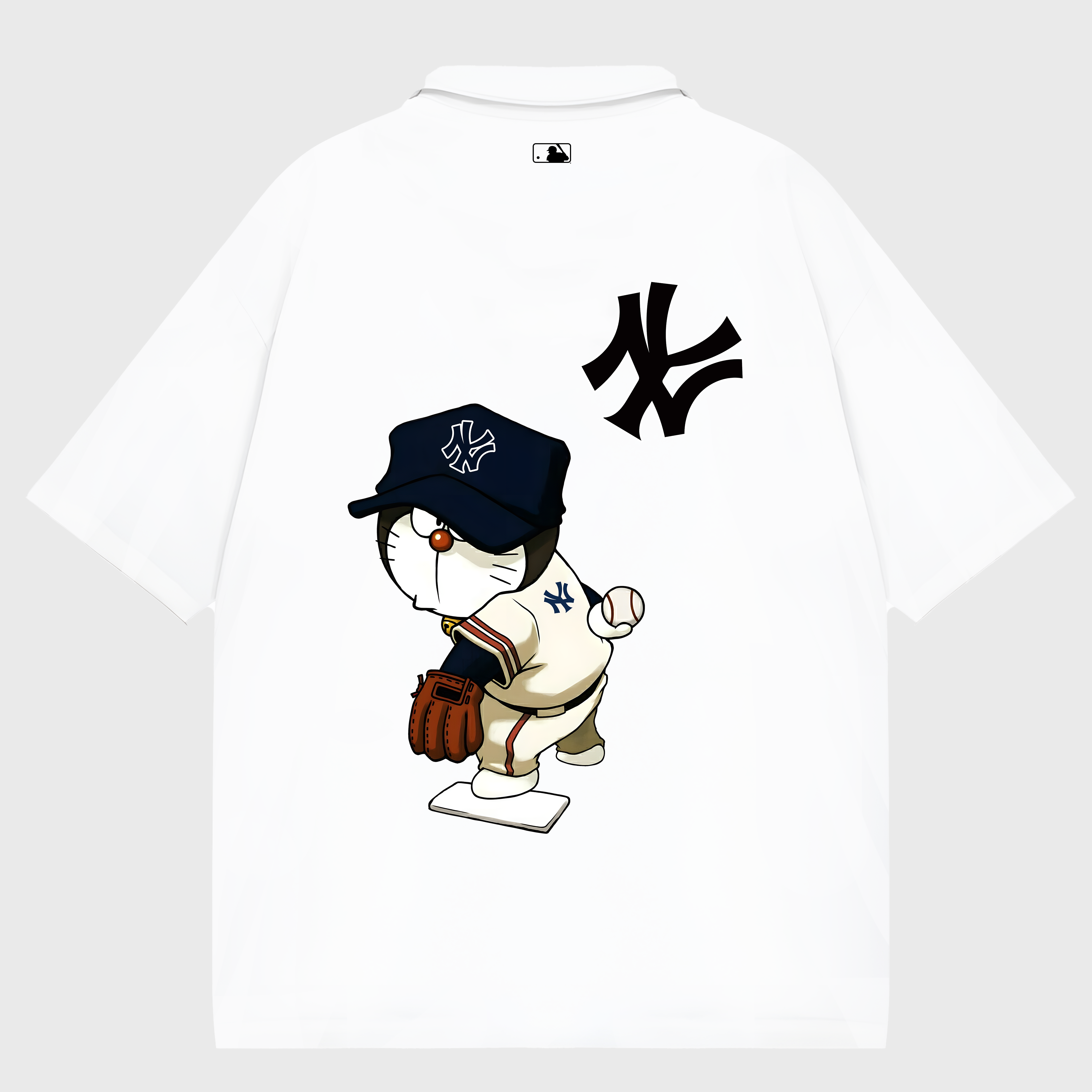 MLB Anime Doraemon Yankees Polo