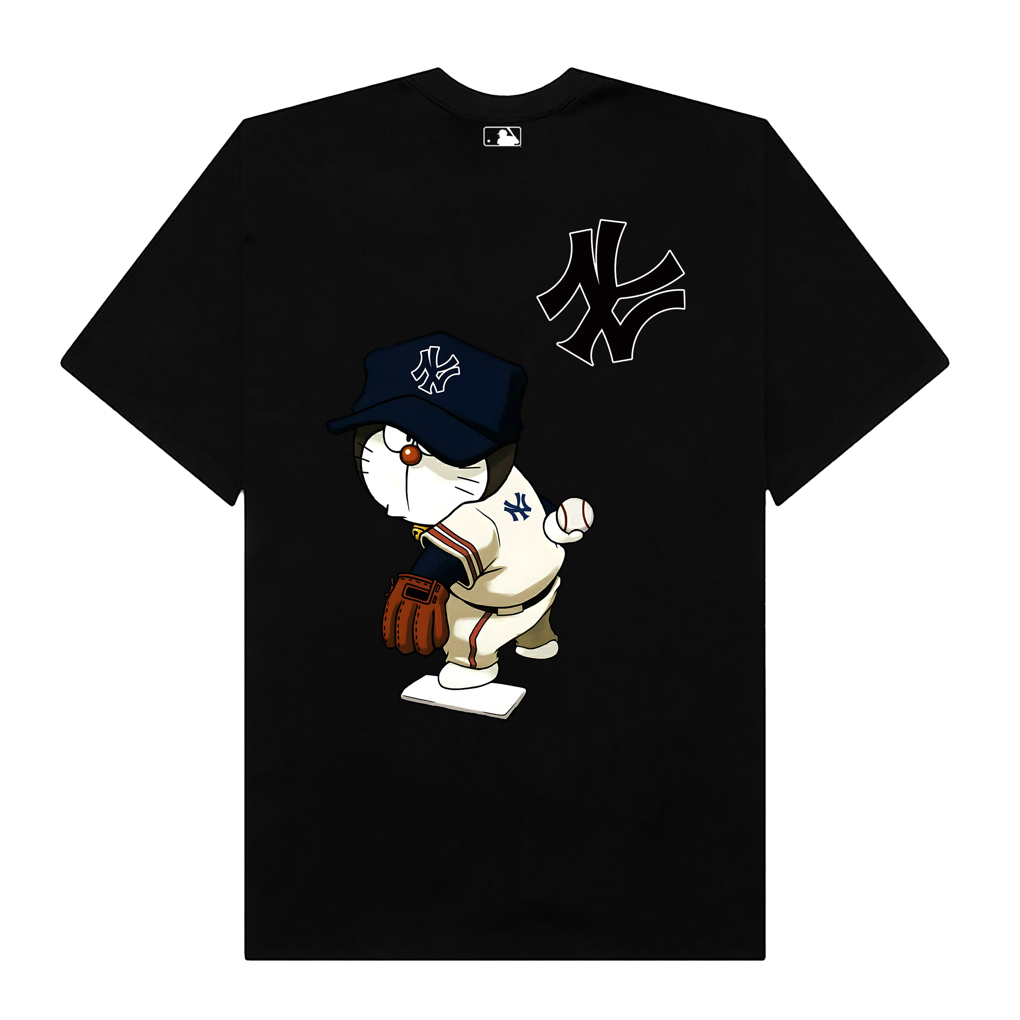 MLB Anime Doraemon Yankees T-Shirt