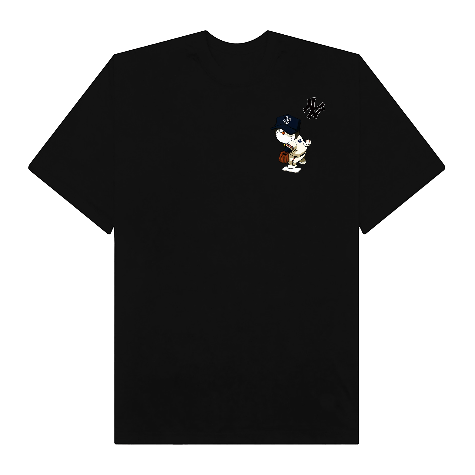 MLB Anime Doraemon Yankees T-Shirt