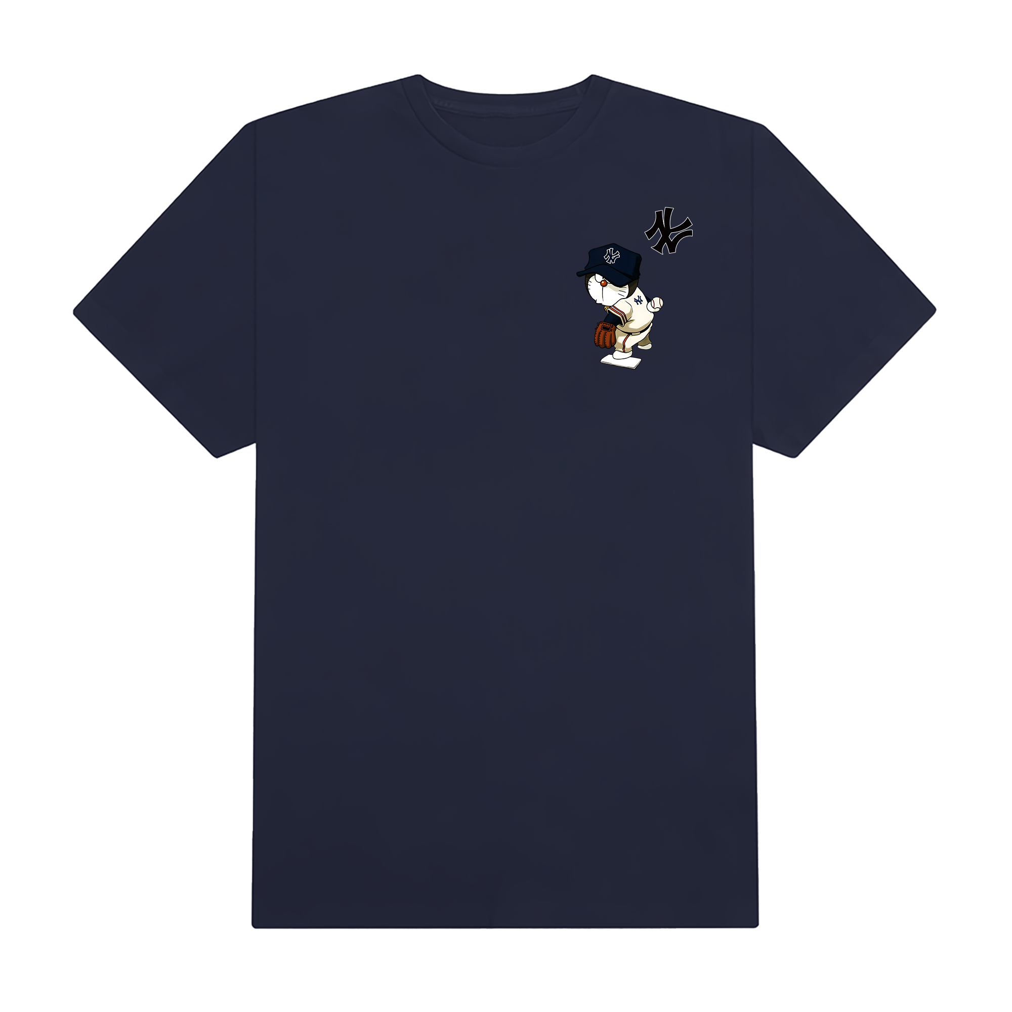 MLB Anime Doraemon Yankees T-Shirt