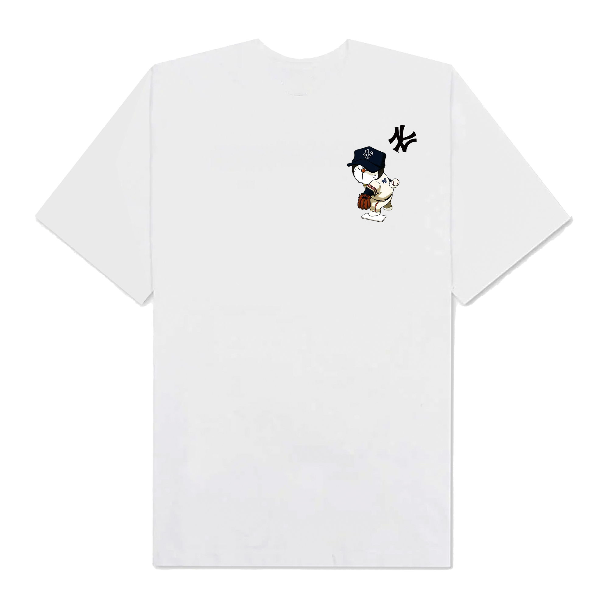 MLB Anime Doraemon Yankees T-Shirt