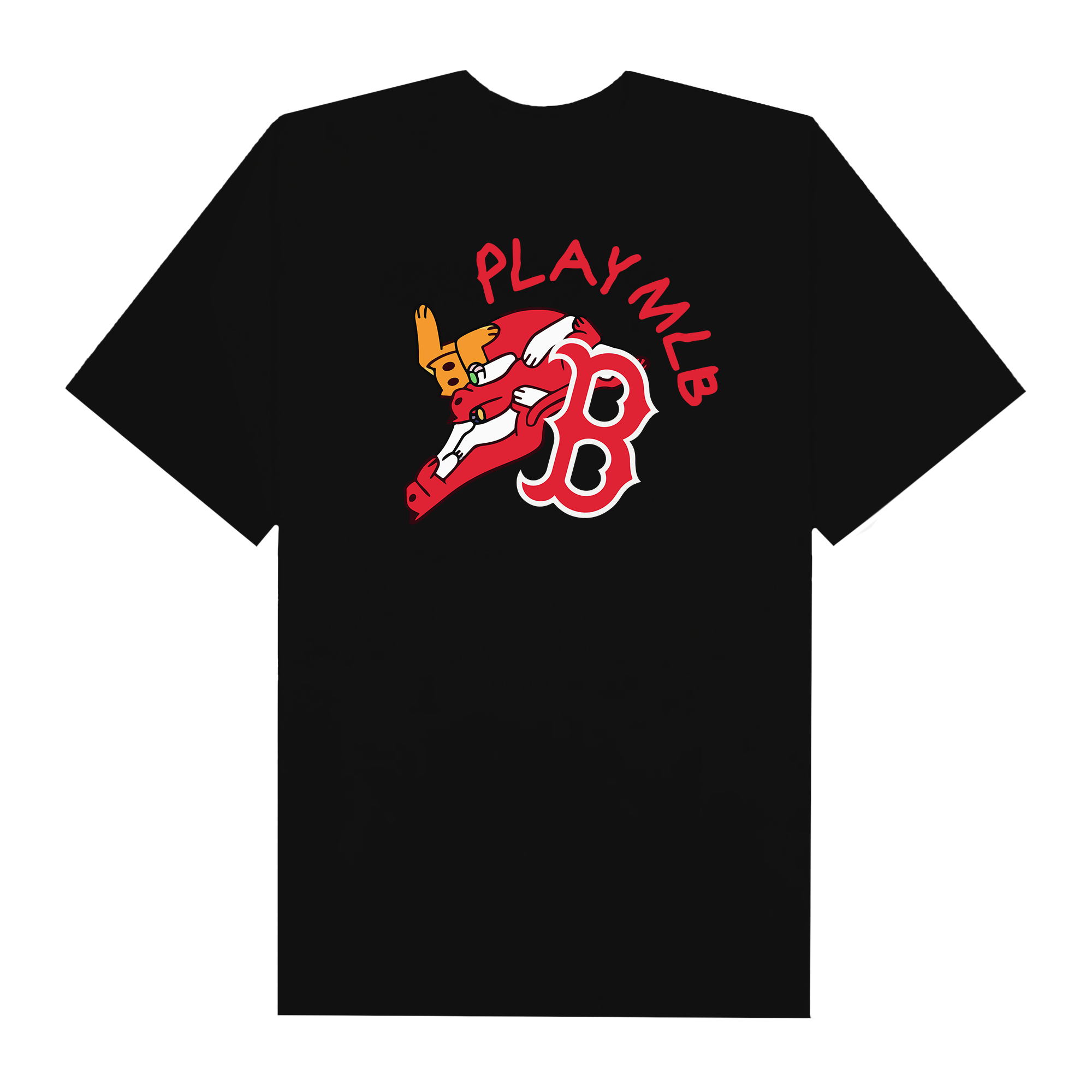 MLB Anime Evangelion Eva 02 Play MLB T-Shirt