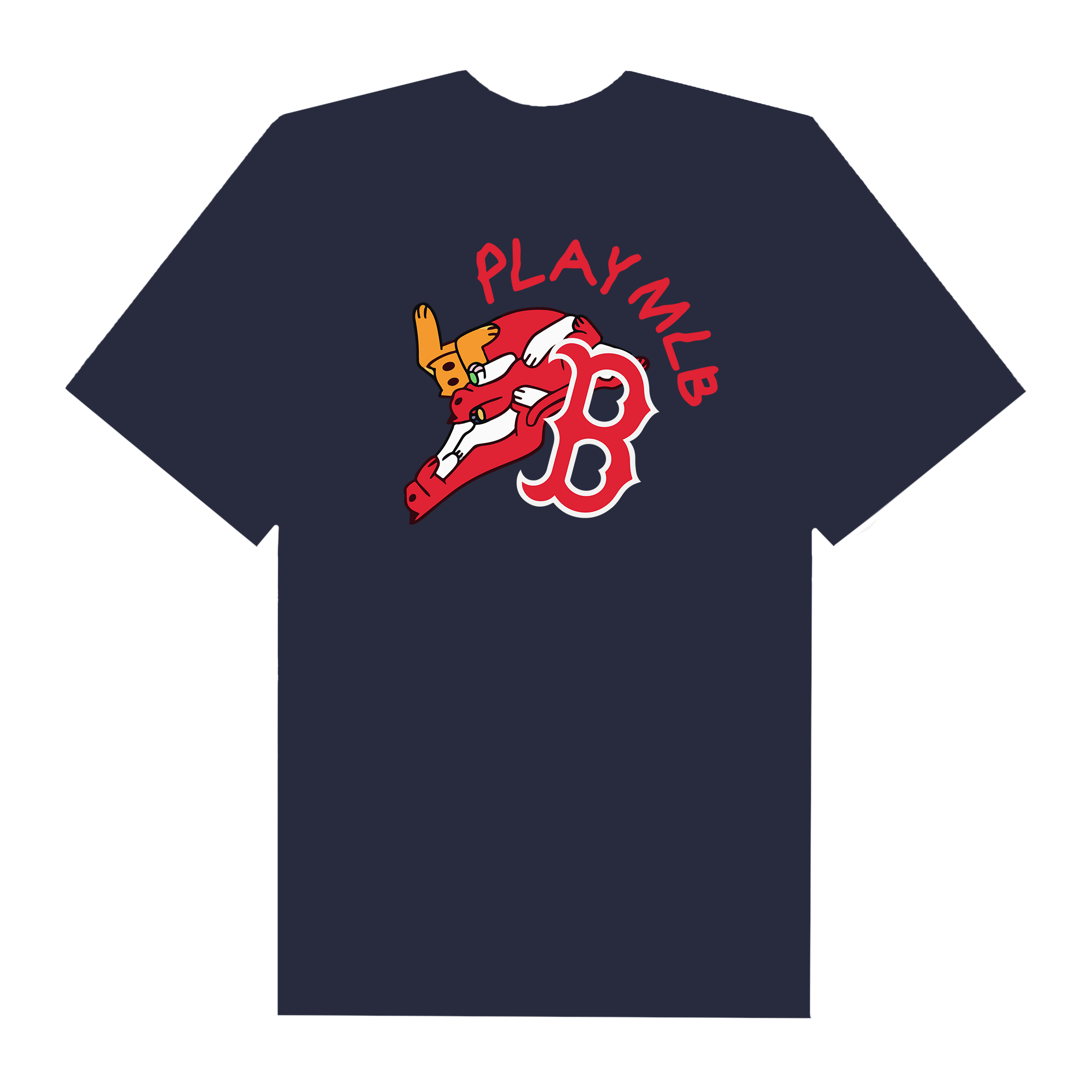 MLB Anime Evangelion Eva 02 Play MLB T-Shirt