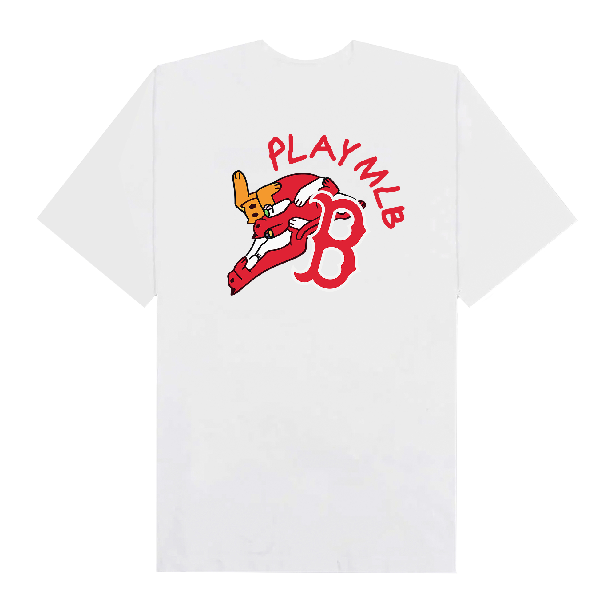 MLB Anime Evangelion Eva 02 Play MLB T-Shirt